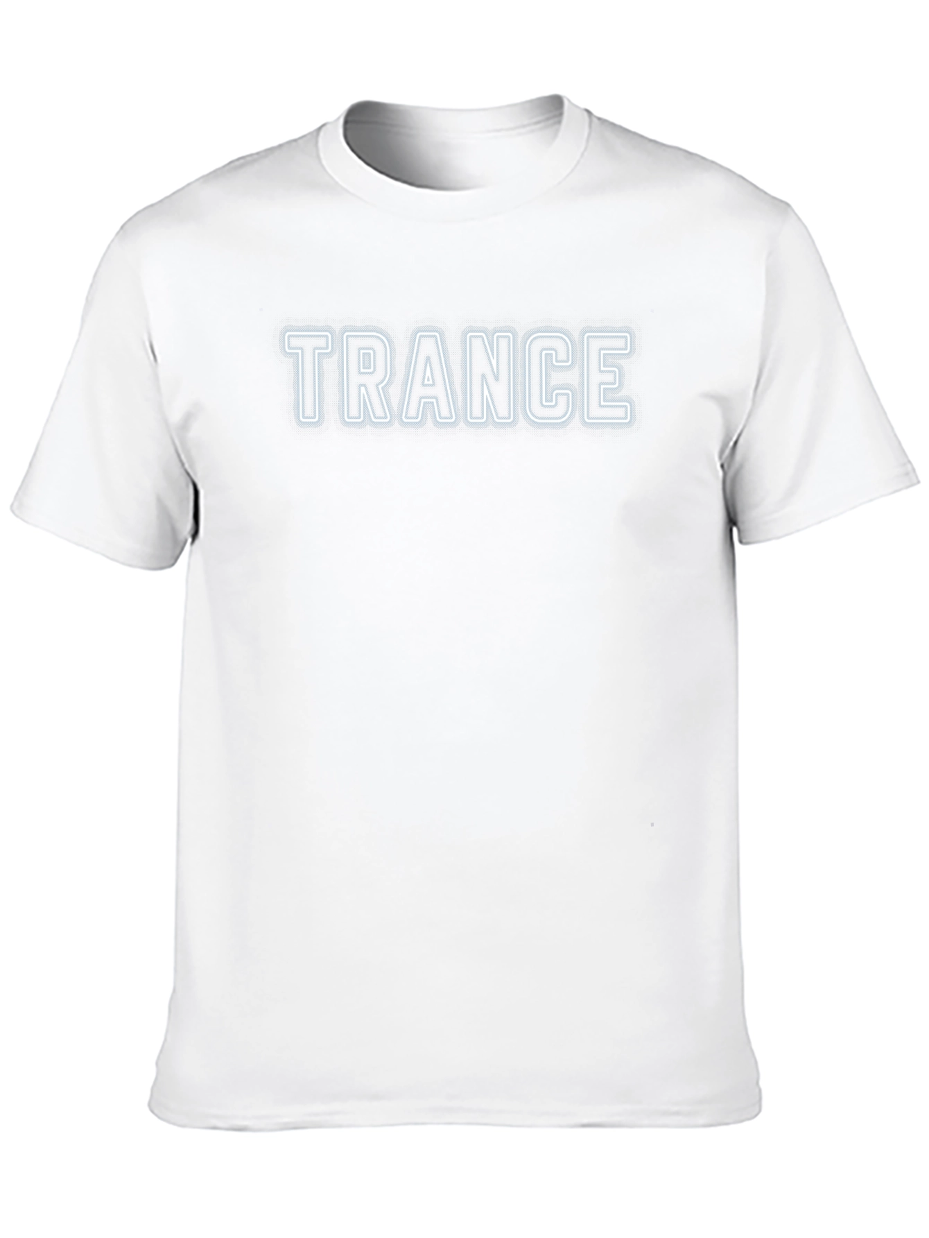 Black Trance T-Shirt - Black Graphic Tee view 10