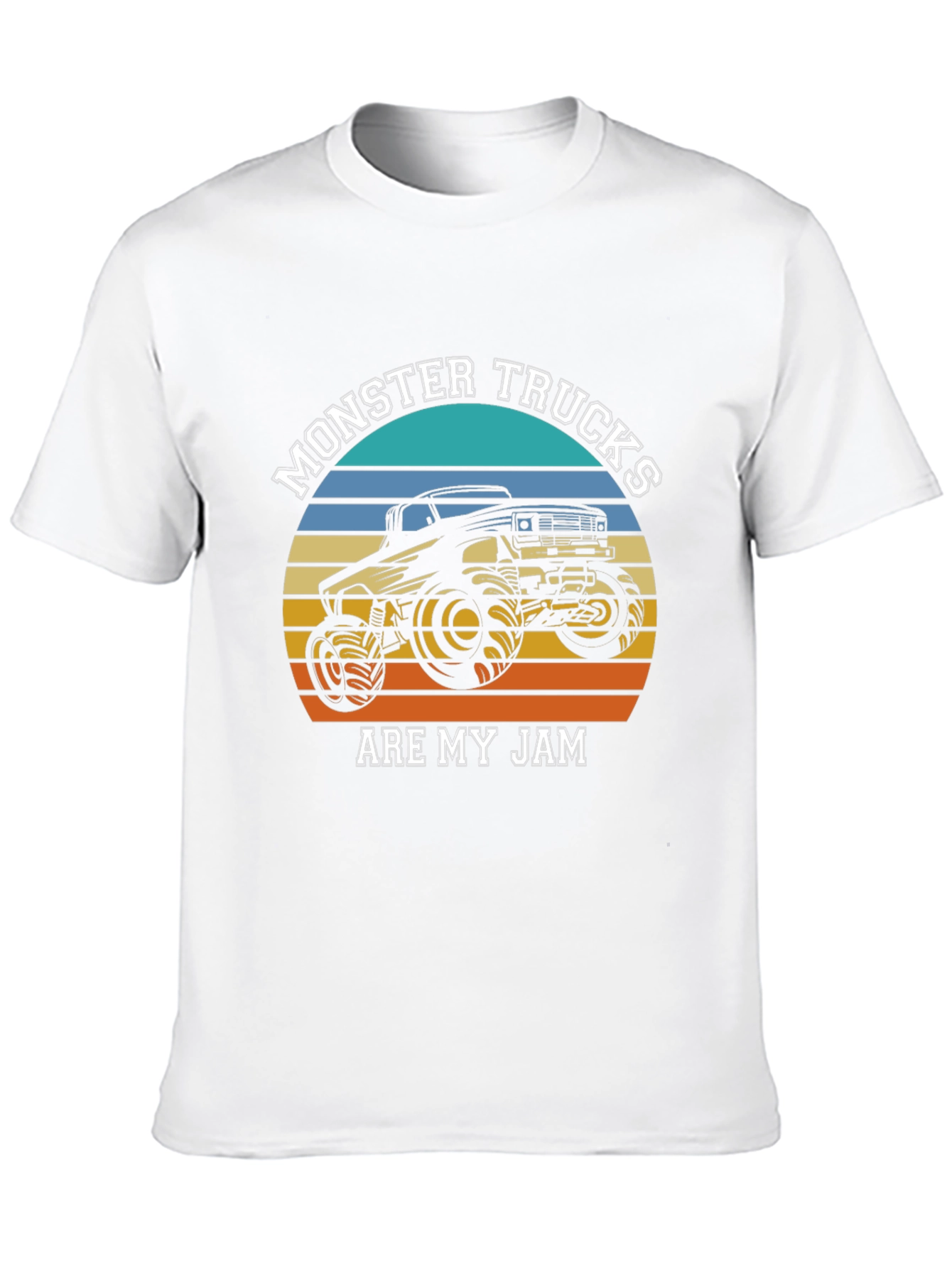 Black Monster Truck Jam Black T-Shirt view 10