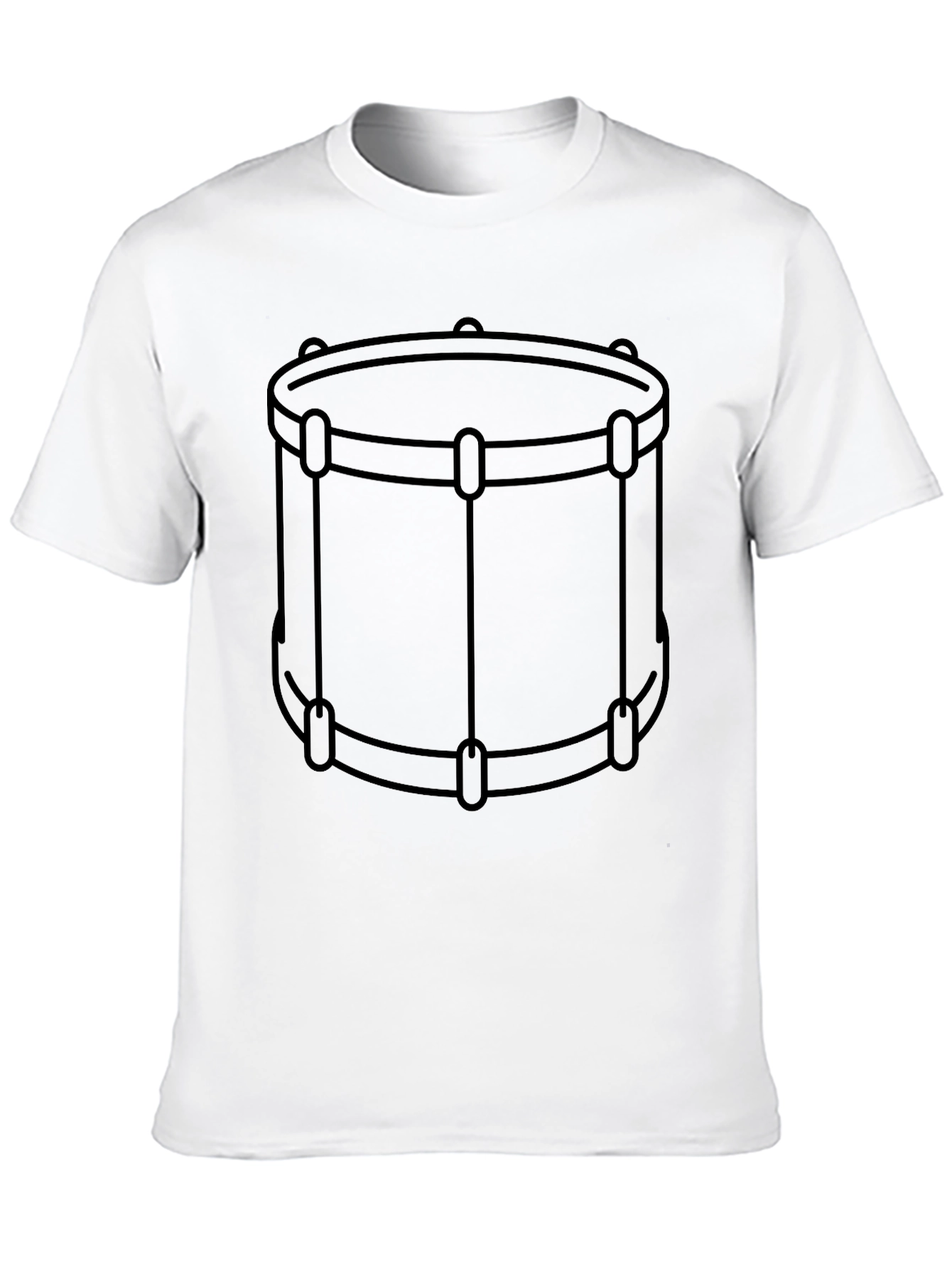 Black Drum Graphic Tee - Black view 10