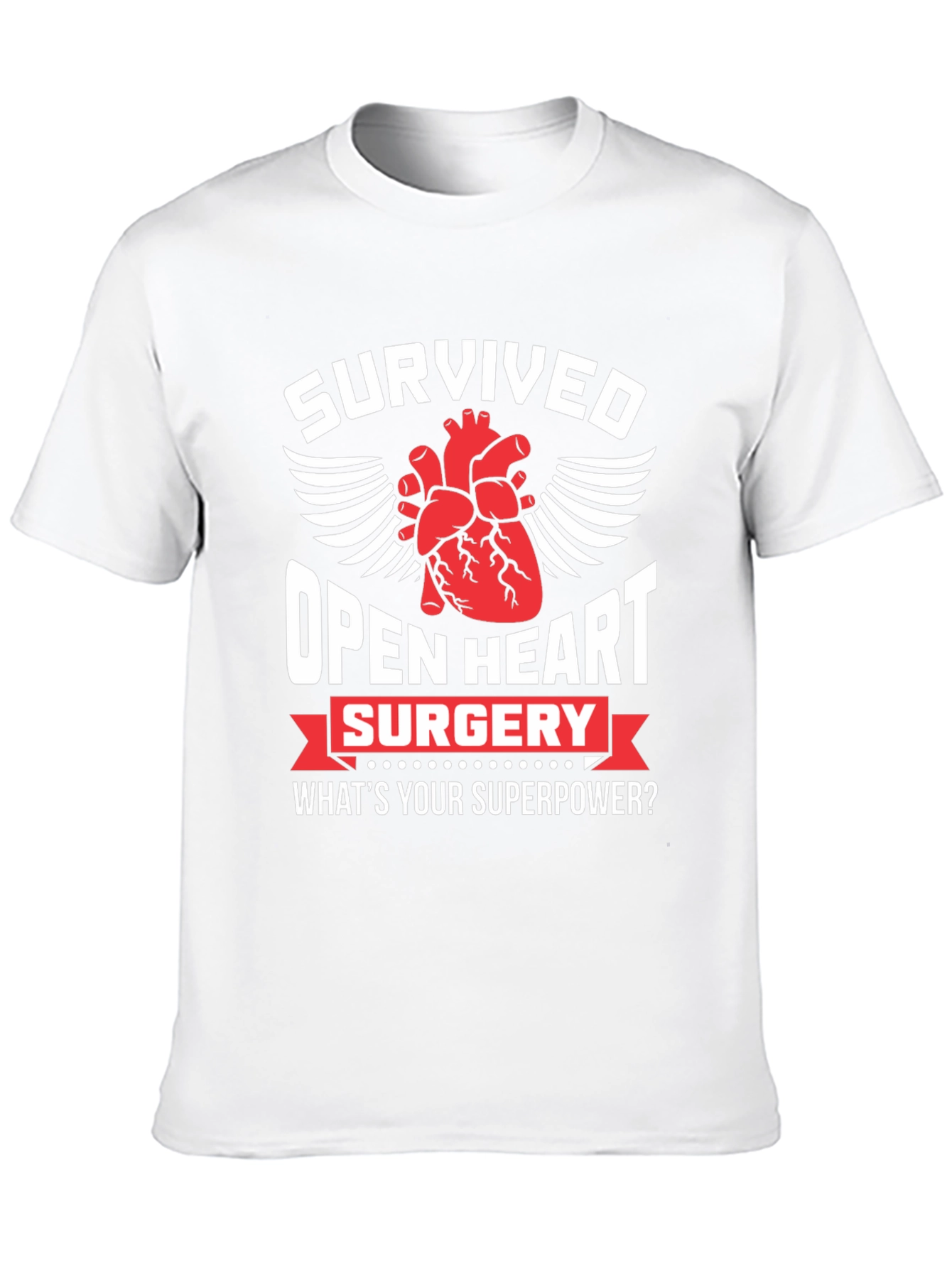 Open Heart Surgery Survivor T-Shirt - 10