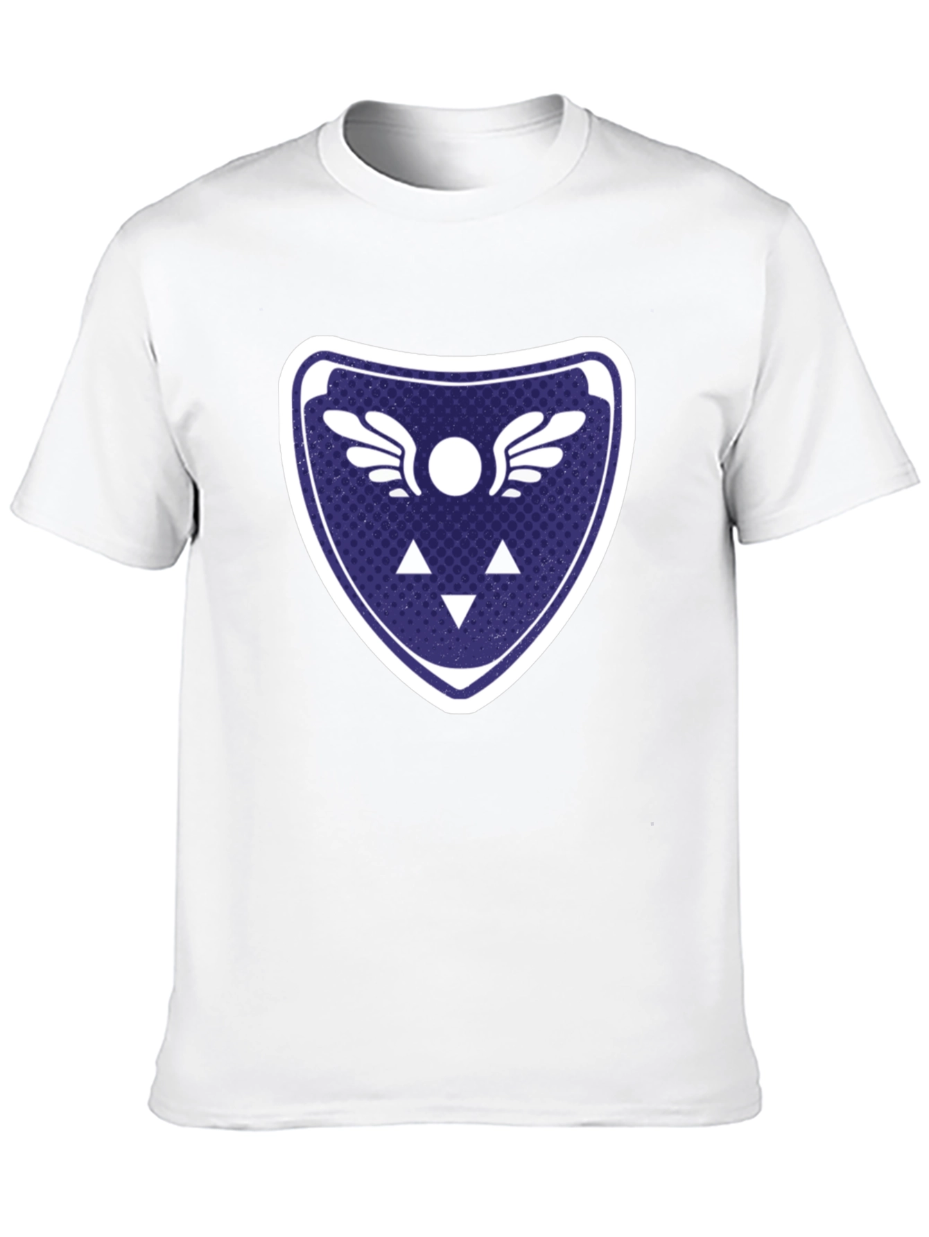 Black Mystic Shield Graphic Tee - Gamer Inspired Design view 10
