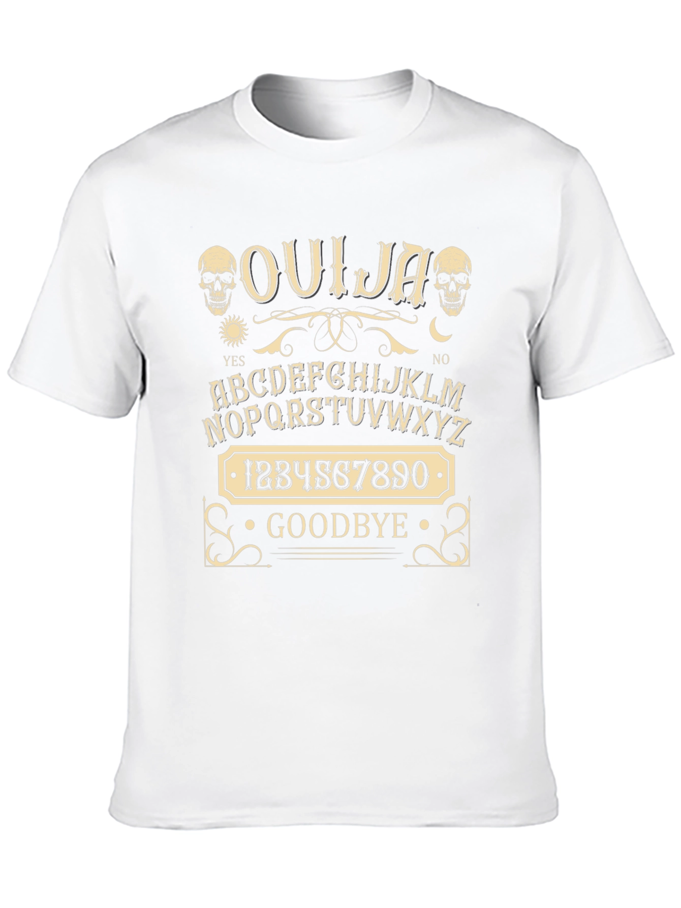 Black Ouija Board Graphic T-Shirt view 10
