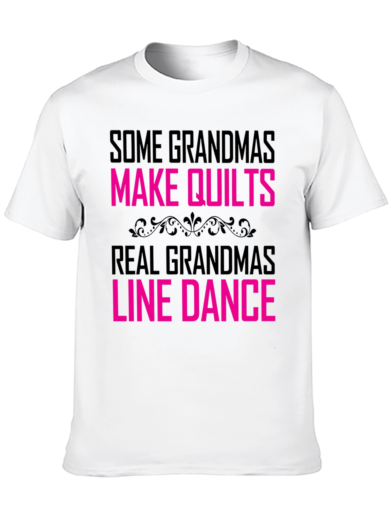 Black Funny Grandma Line Dance T-Shirt view 10