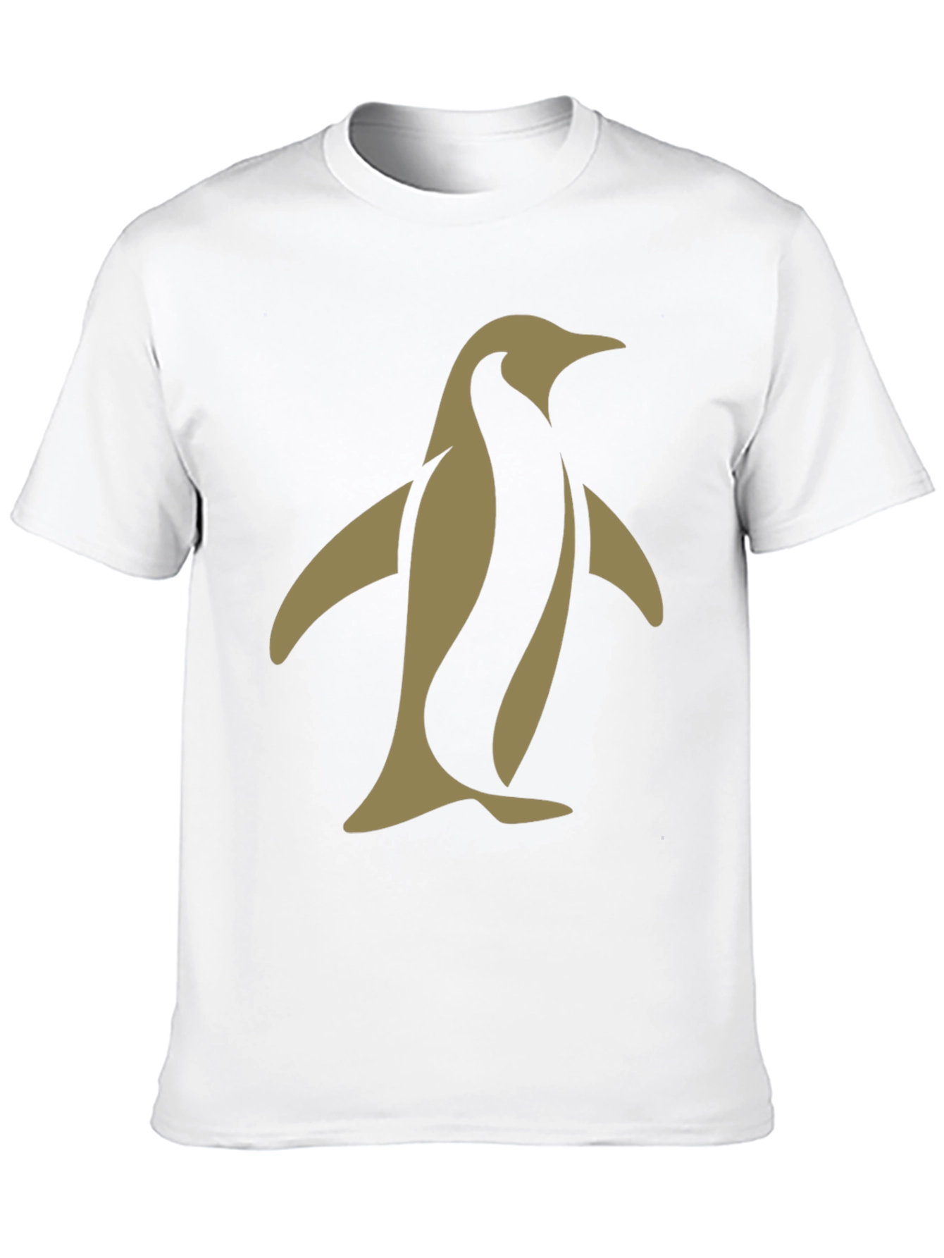 Black Penguin Graphic Tee - Modern Black T-Shirt view 10