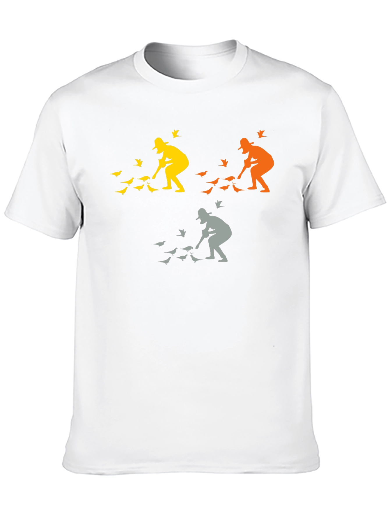 Black Bird Feeder Graphic T-Shirt view 10