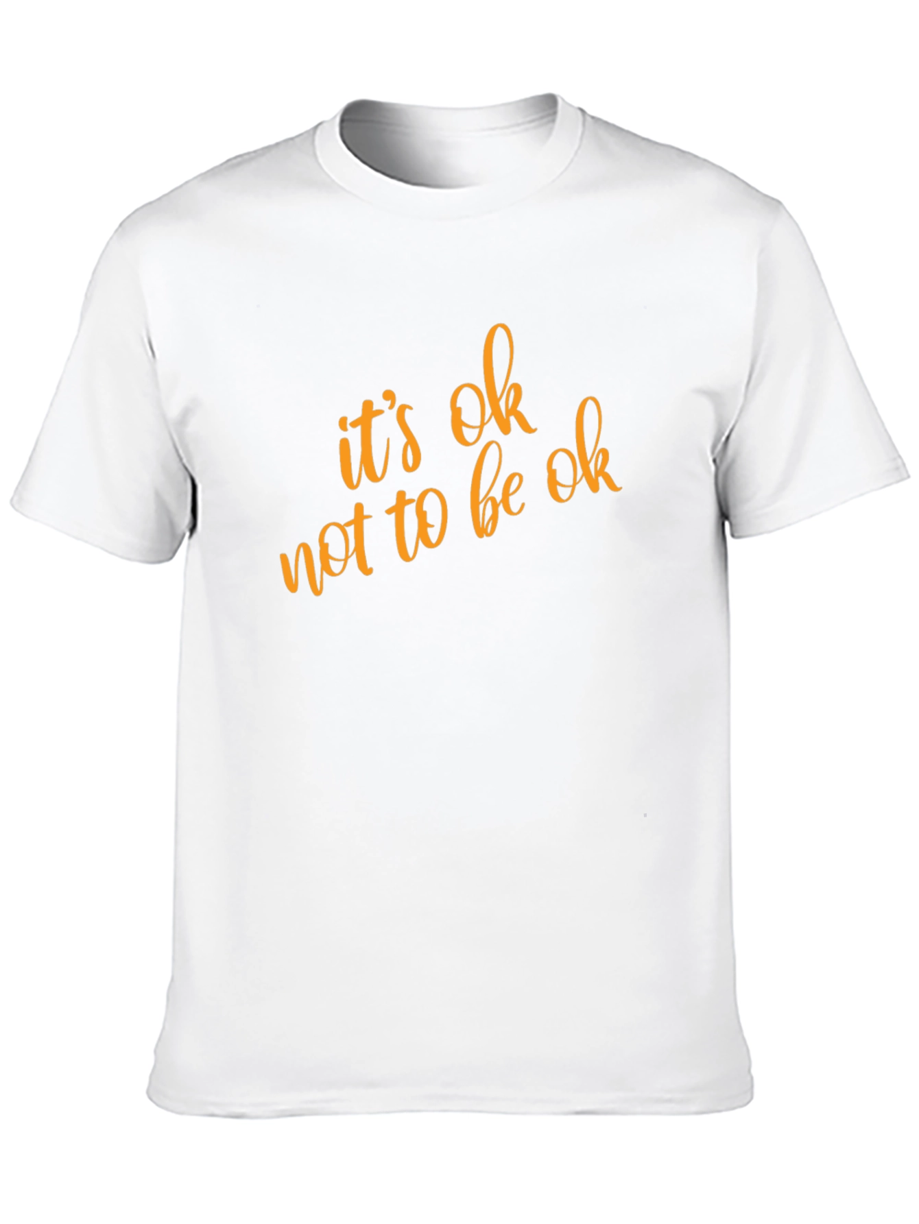 Black It's Ok Not To Be Ok Graphic Tee - Black view 10