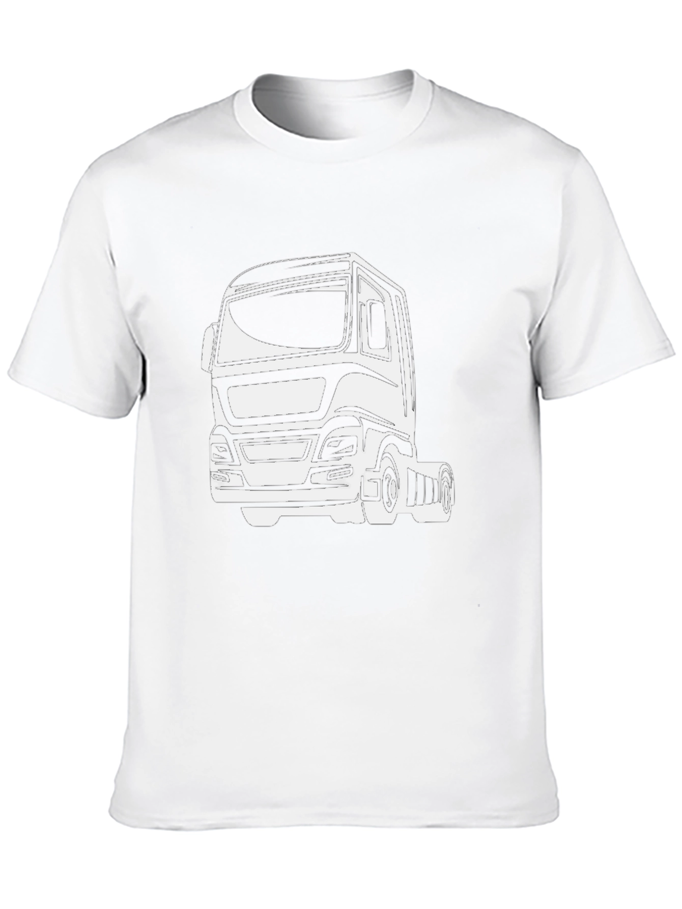 Black Truck Graphic T-Shirt - Black view 10