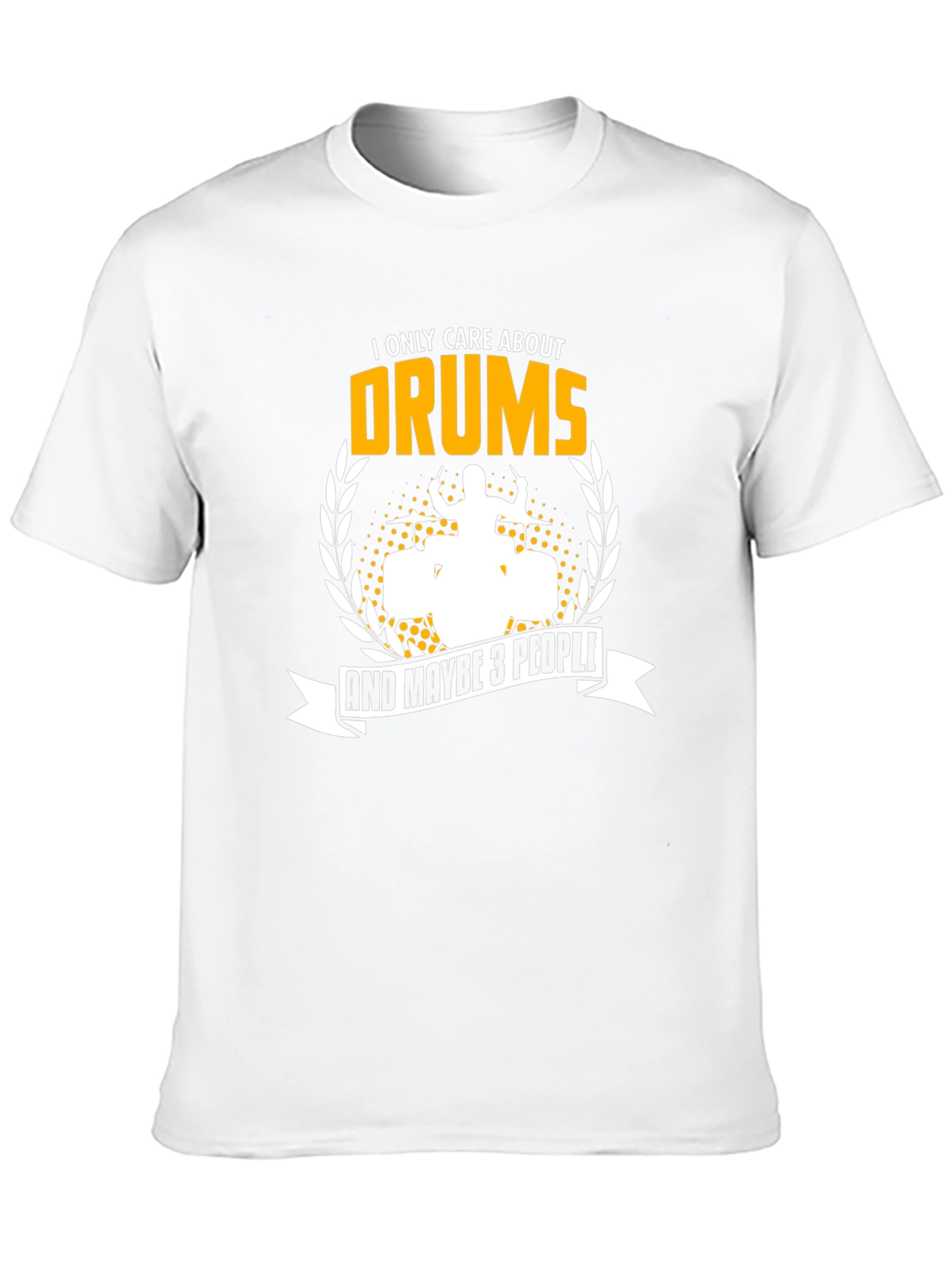 Black Drum Lover T-Shirt - Music Gift view 10