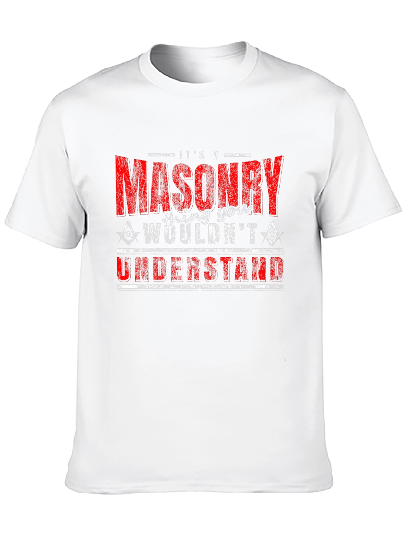 Black Masonry T-Shirt - It's a Masonry Thing view 10