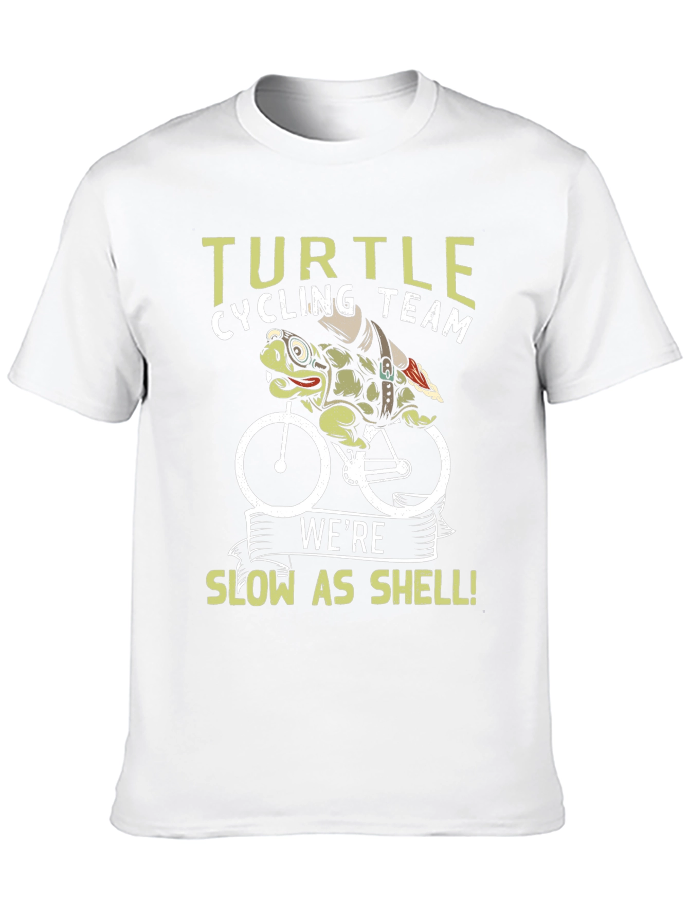 Black Turtle Cycling Team T-Shirt - Slow As Shell! view 10