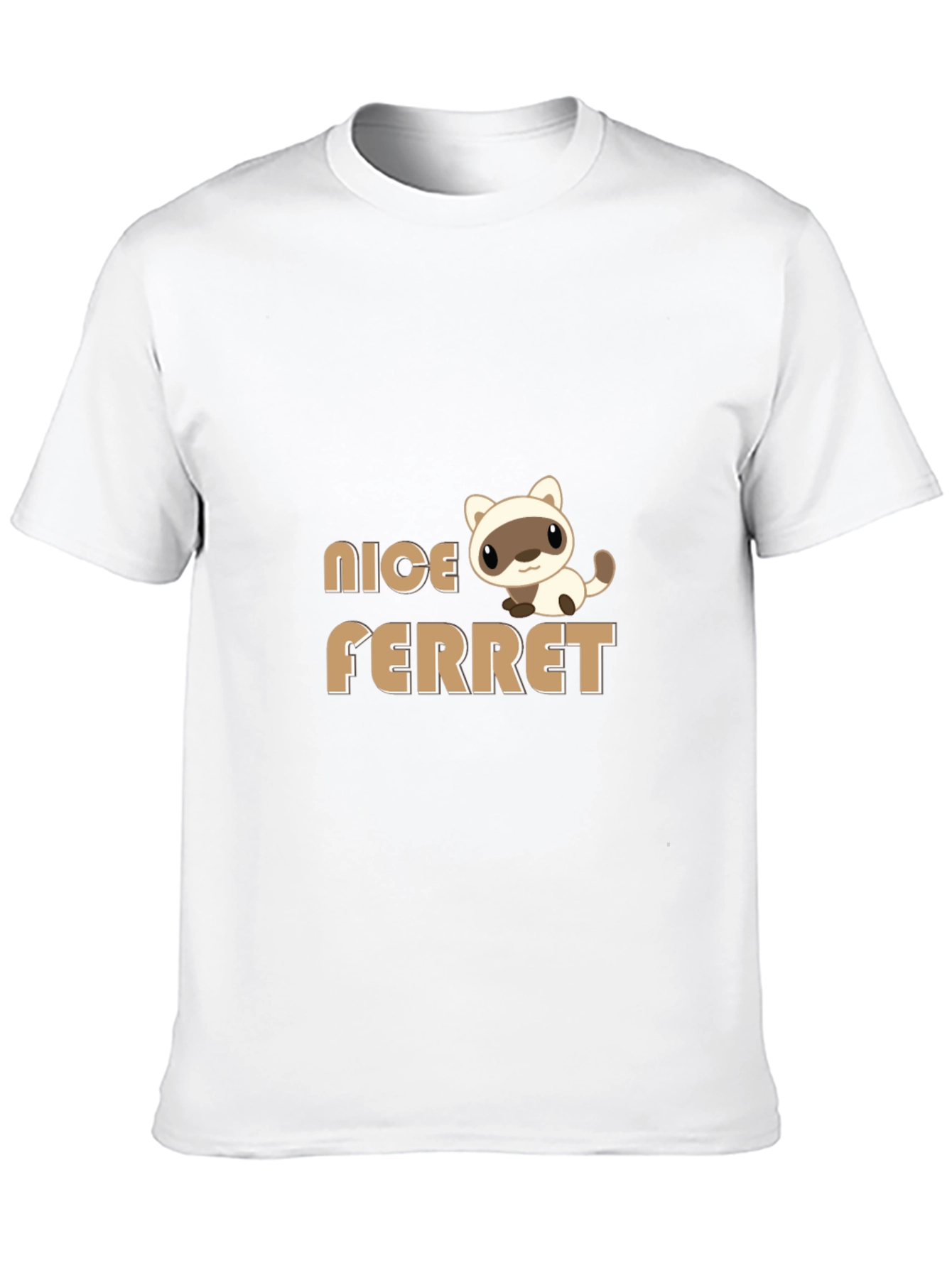 Black Nice Ferret T-Shirt view 10