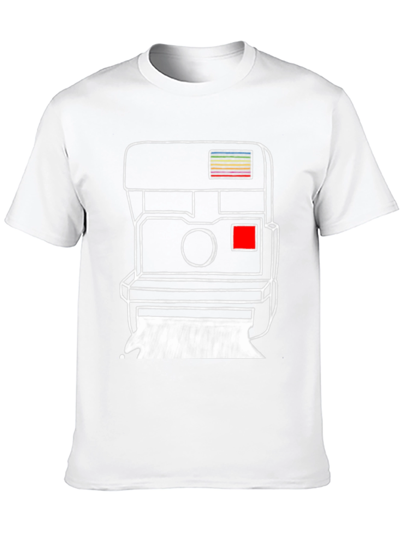 Black Retro Camera Graphic Tee - Stylish & Unique T-Shirt view 10