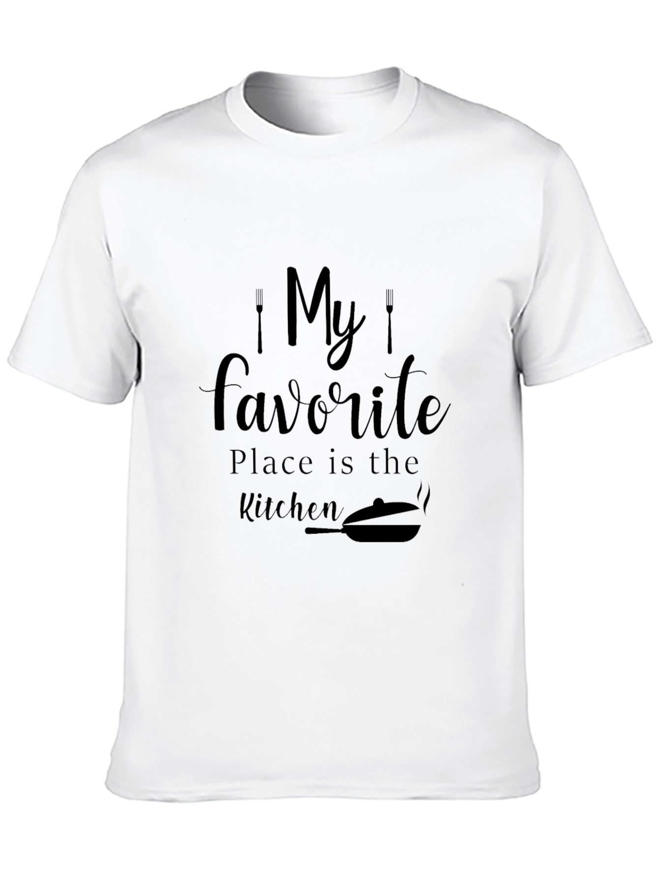 My Favorite Place is the Kitchen Graphic Tee - 10