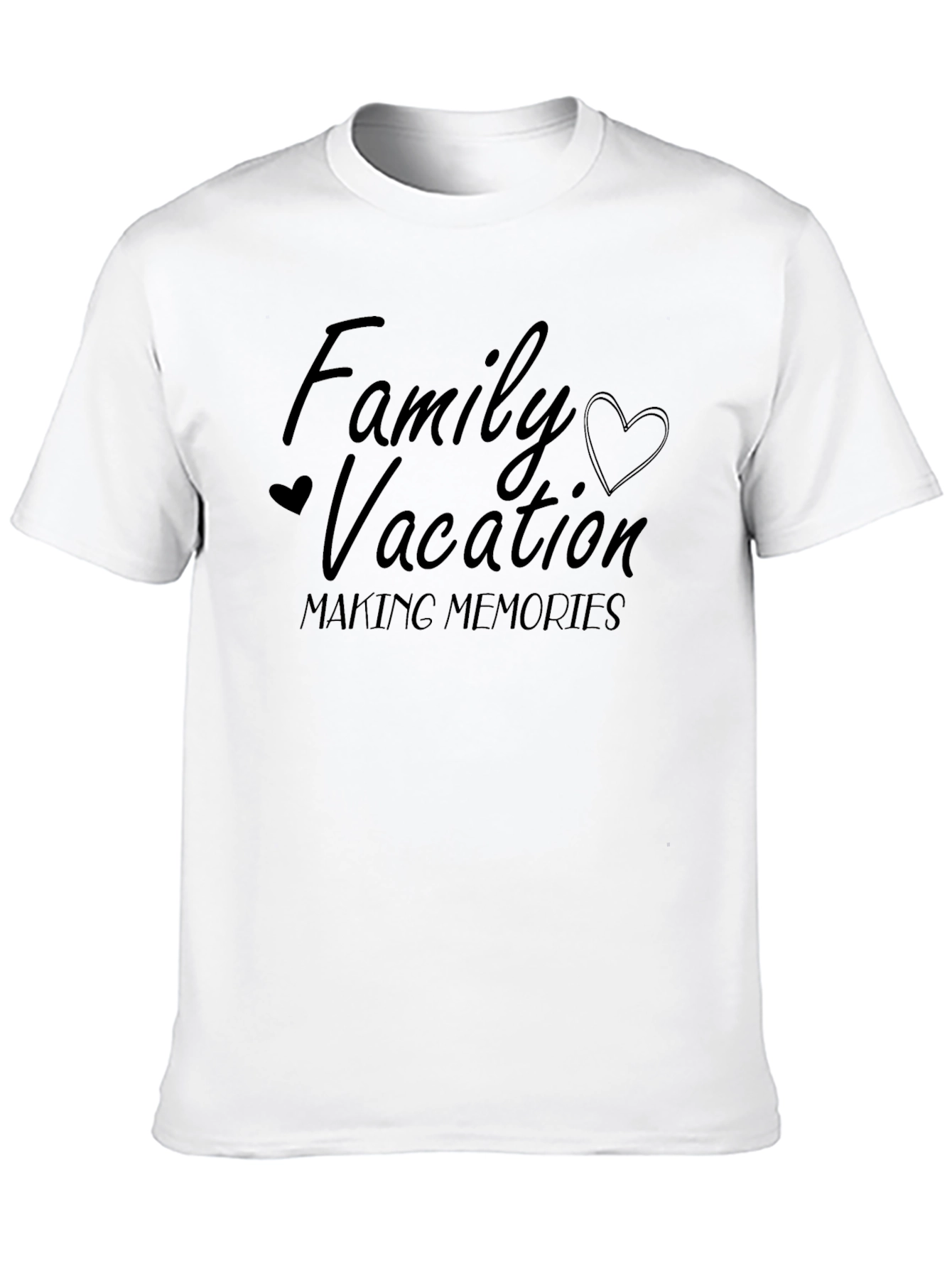 Black Family Vacation T-Shirt - Making Memories view 10