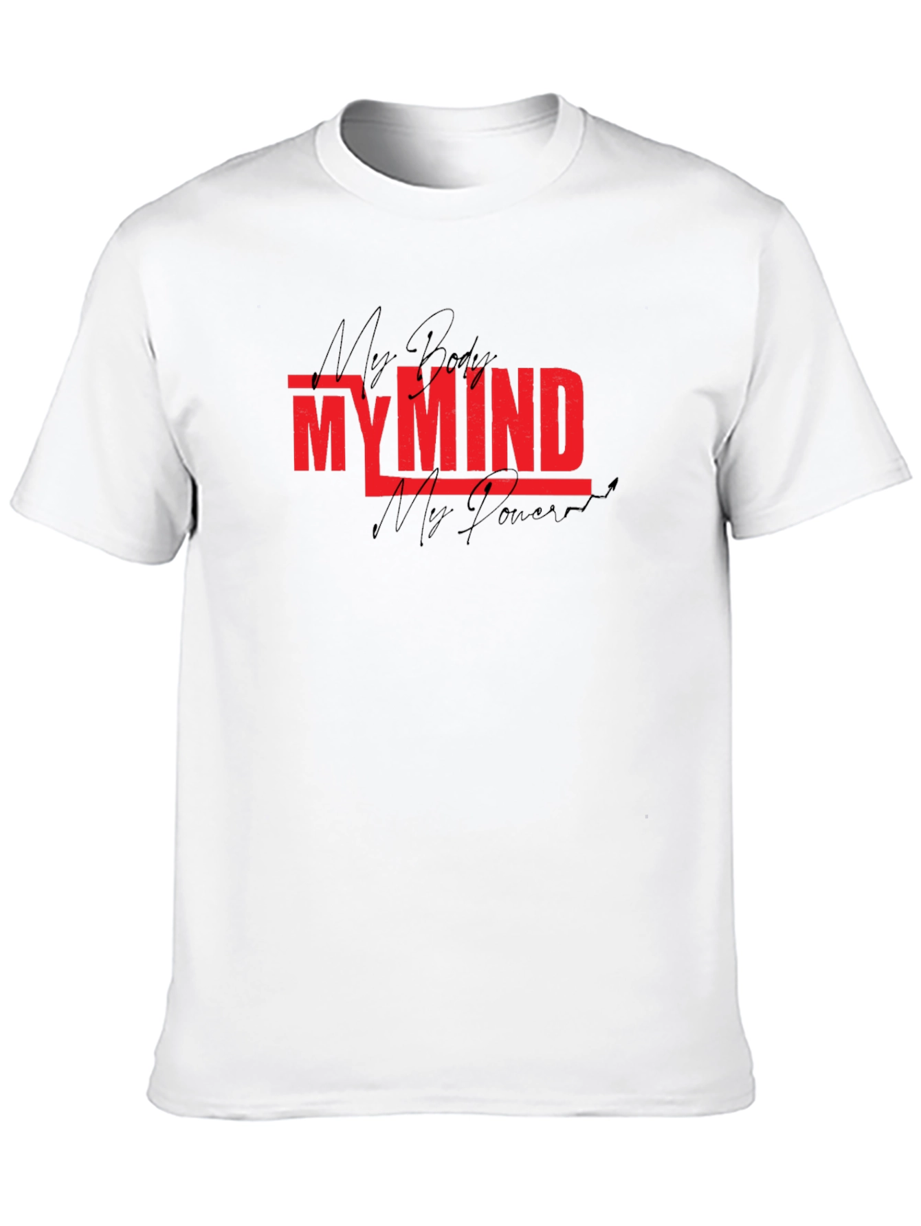 Black My Mind My Power Graphic Tee - Black view 10