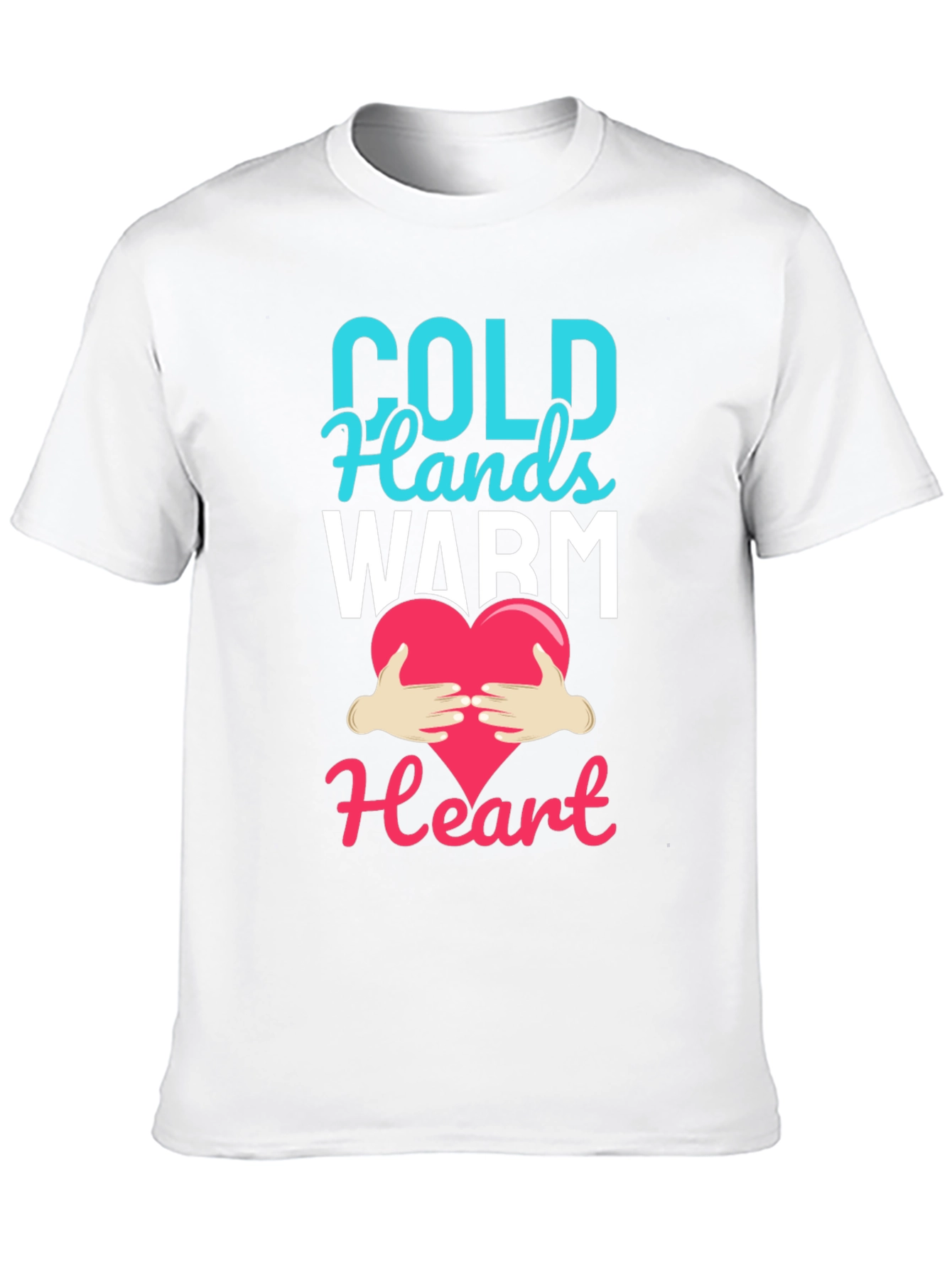 Black Cold Hands Warm Heart Graphic T-Shirt view 10