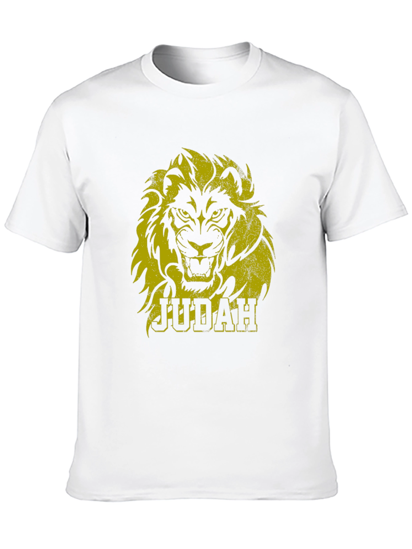 Black Judah Lion Graphic T-Shirt - Soft Cotton Tee view 10