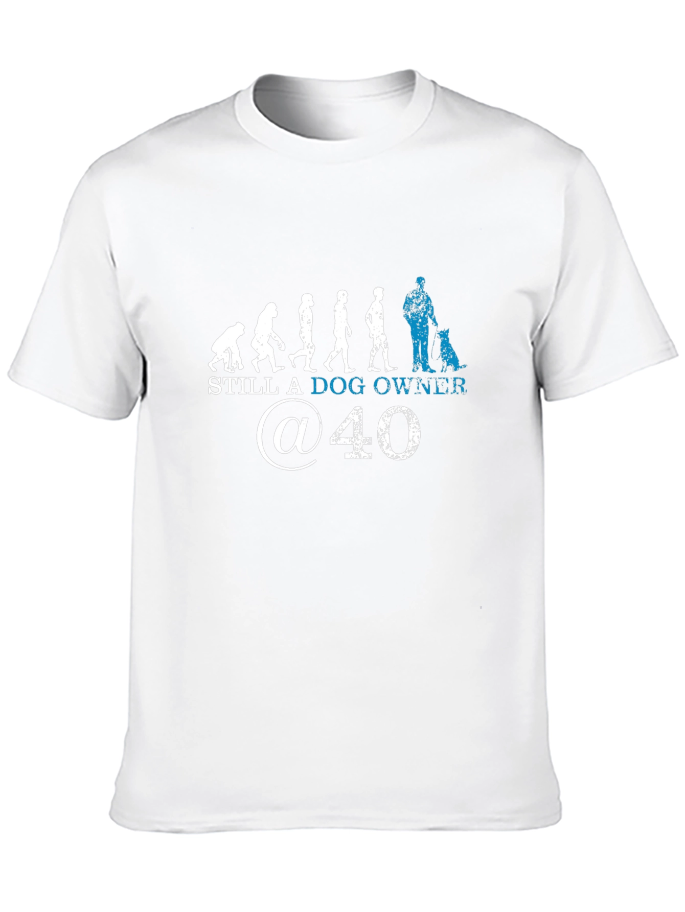Black Still A Dog Owner At 40 T-Shirt view 10