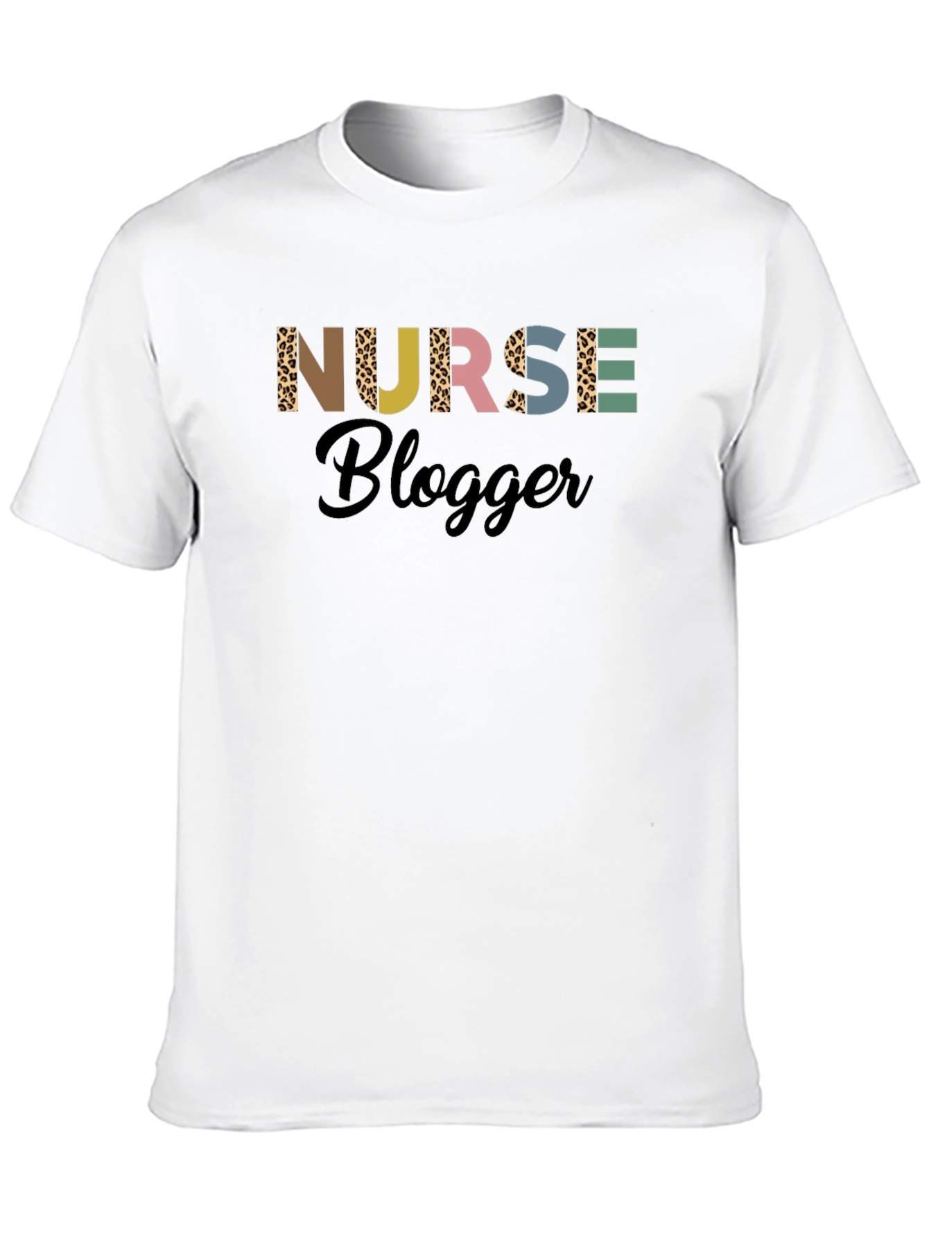 Black Nurse Blogger T-Shirt view 10