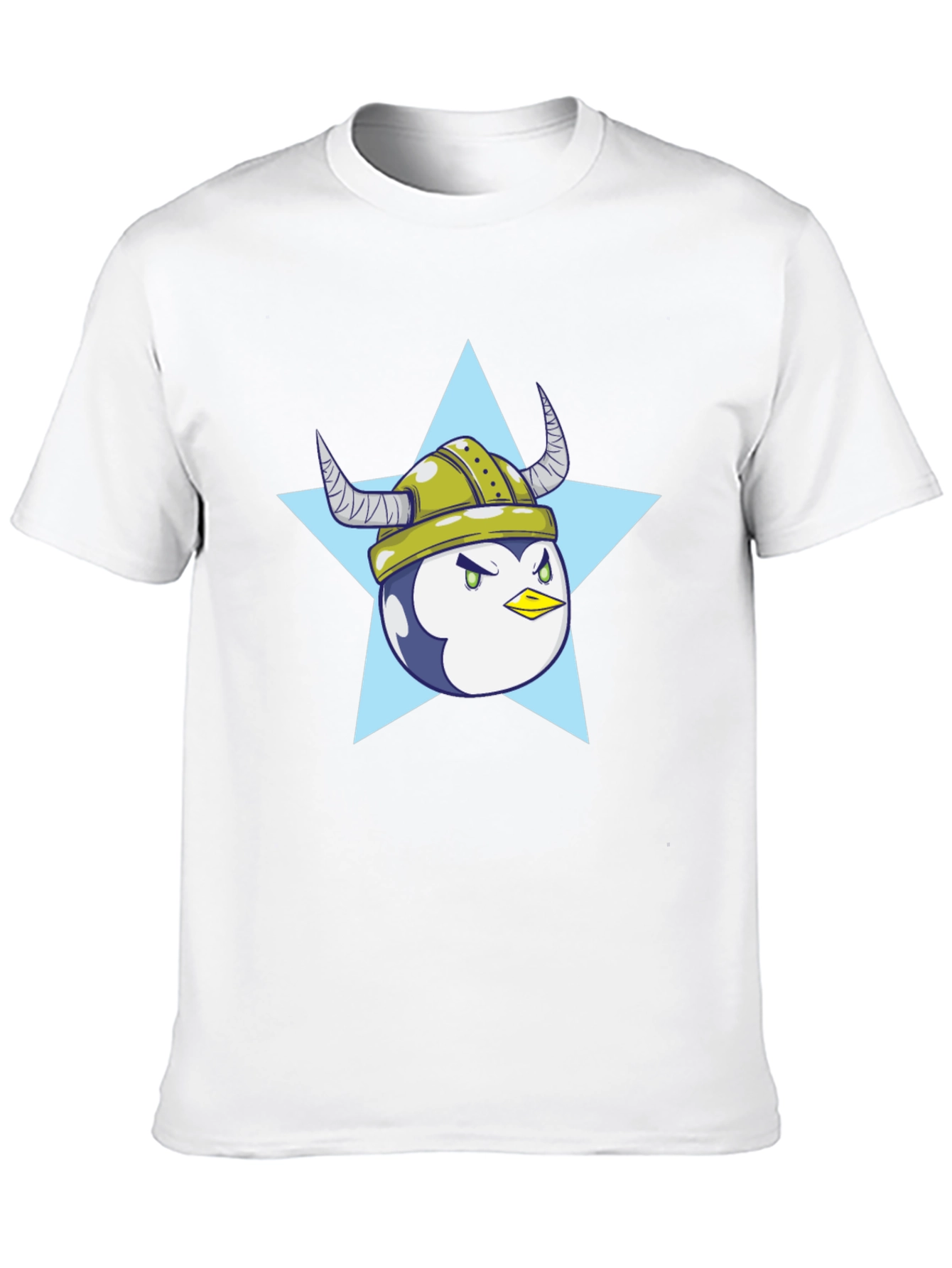 Black Viking Penguin Graphic T-Shirt - Cool Casual Wear view 10