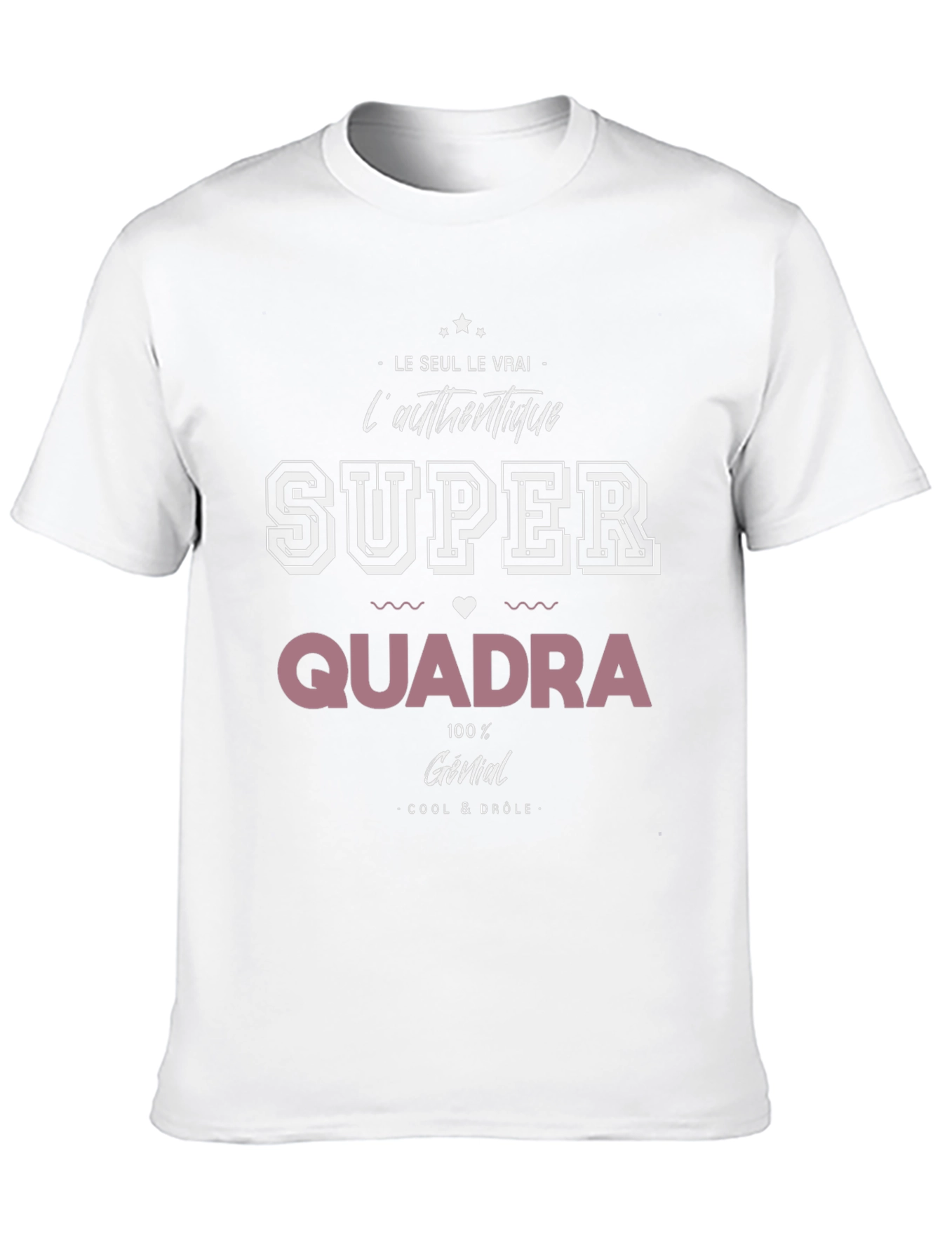 Black Super Quadra T-Shirt - Cool & Drôle view 10