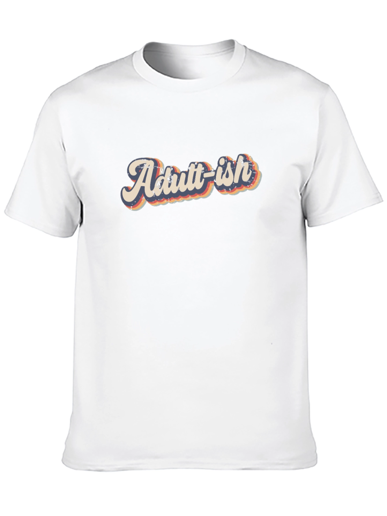 Black Adult-ish Retro T-Shirt view 10