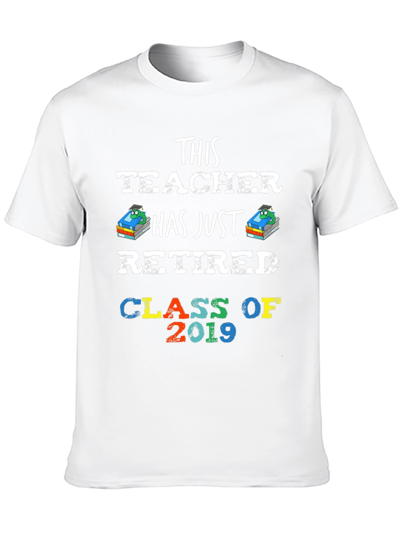 Black Retired Teacher Class of 2019 T-Shirt view 10