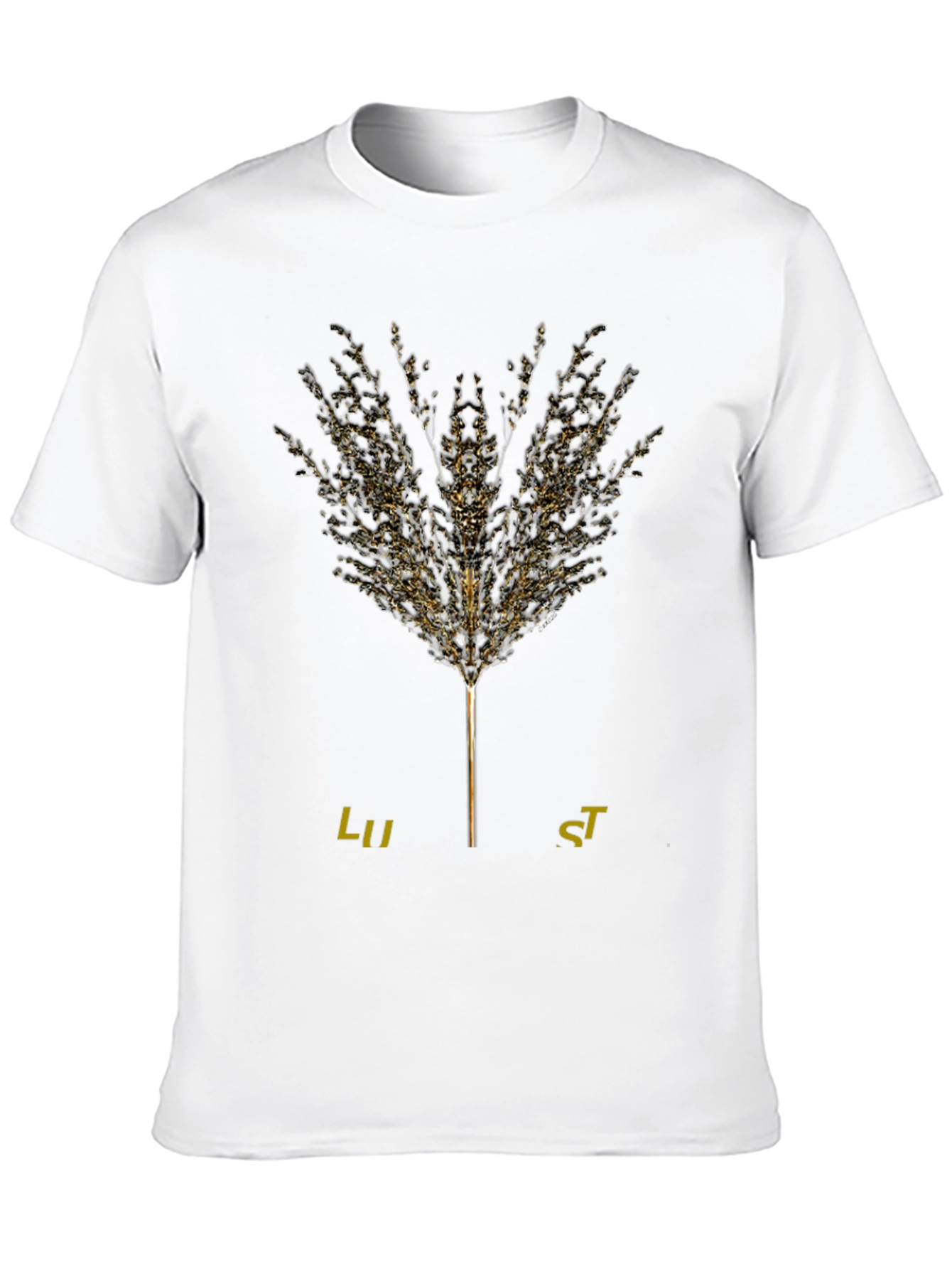 Black Lust Plant Graphic Tee view 10
