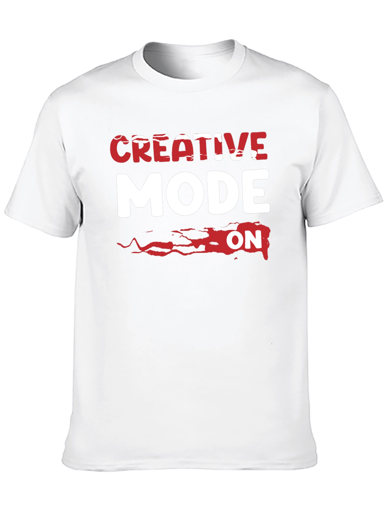 Black Creative Mode ON Black T-Shirt view 10