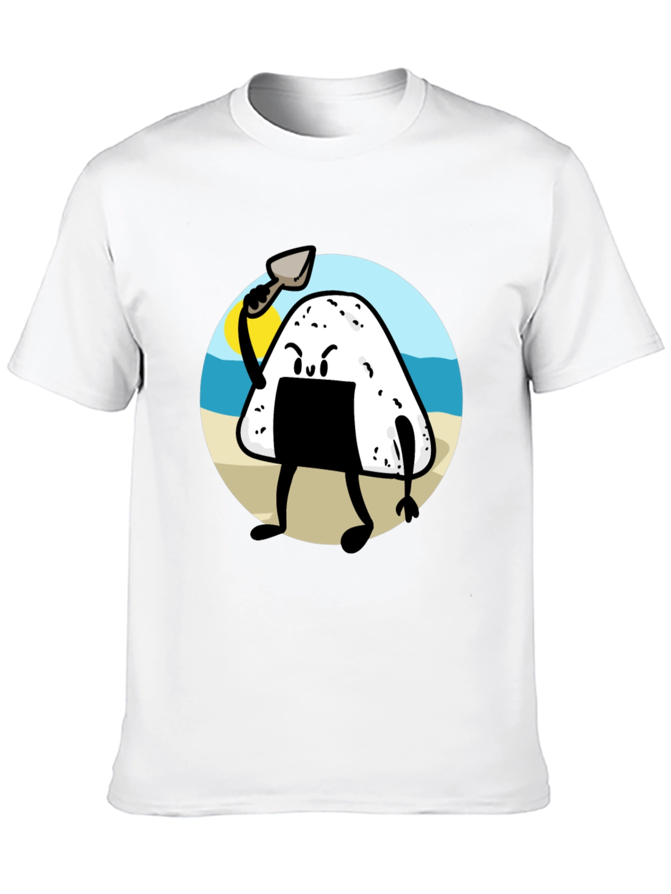 Black Onigiri Warrior Tee view 10