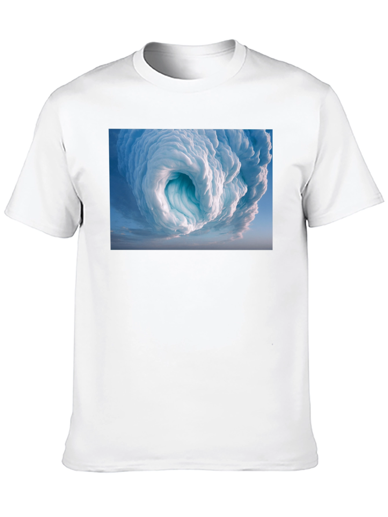Black Cloud Vortex Graphic Tee - Black view 10