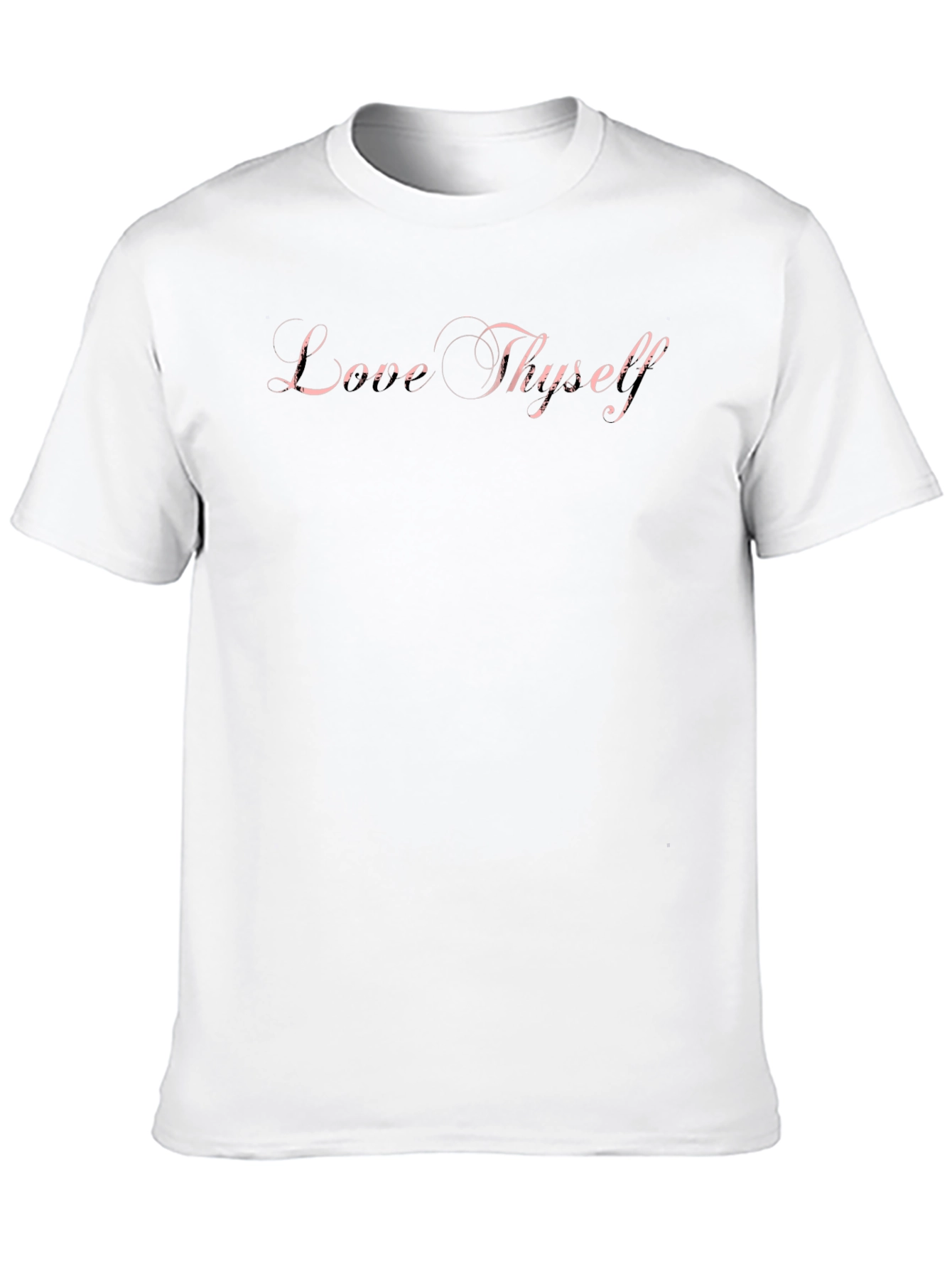 Black Love Thyself Black T-Shirt view 10