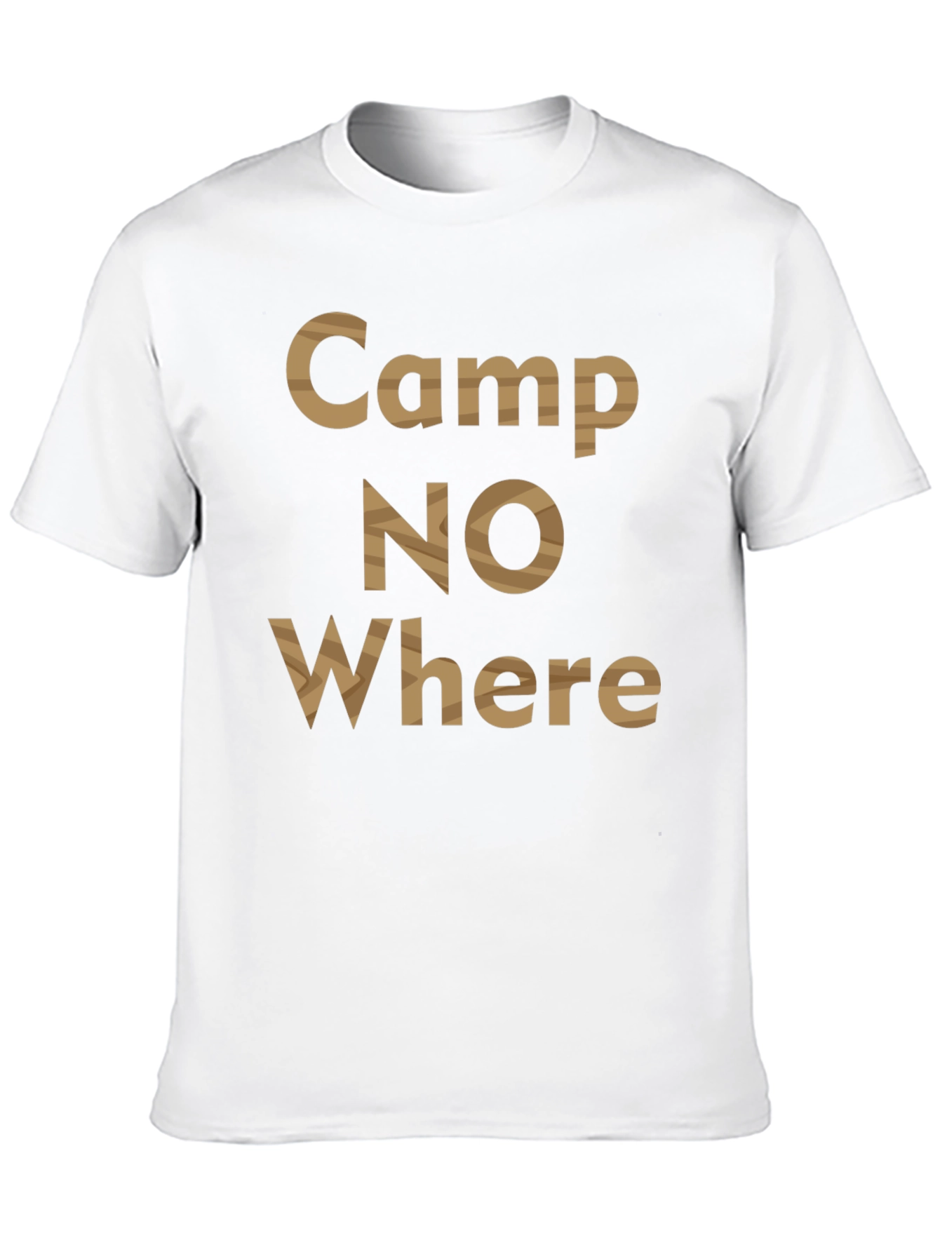 Black Camp Nowhere Graphic Tee - Black Cotton Blend view 10