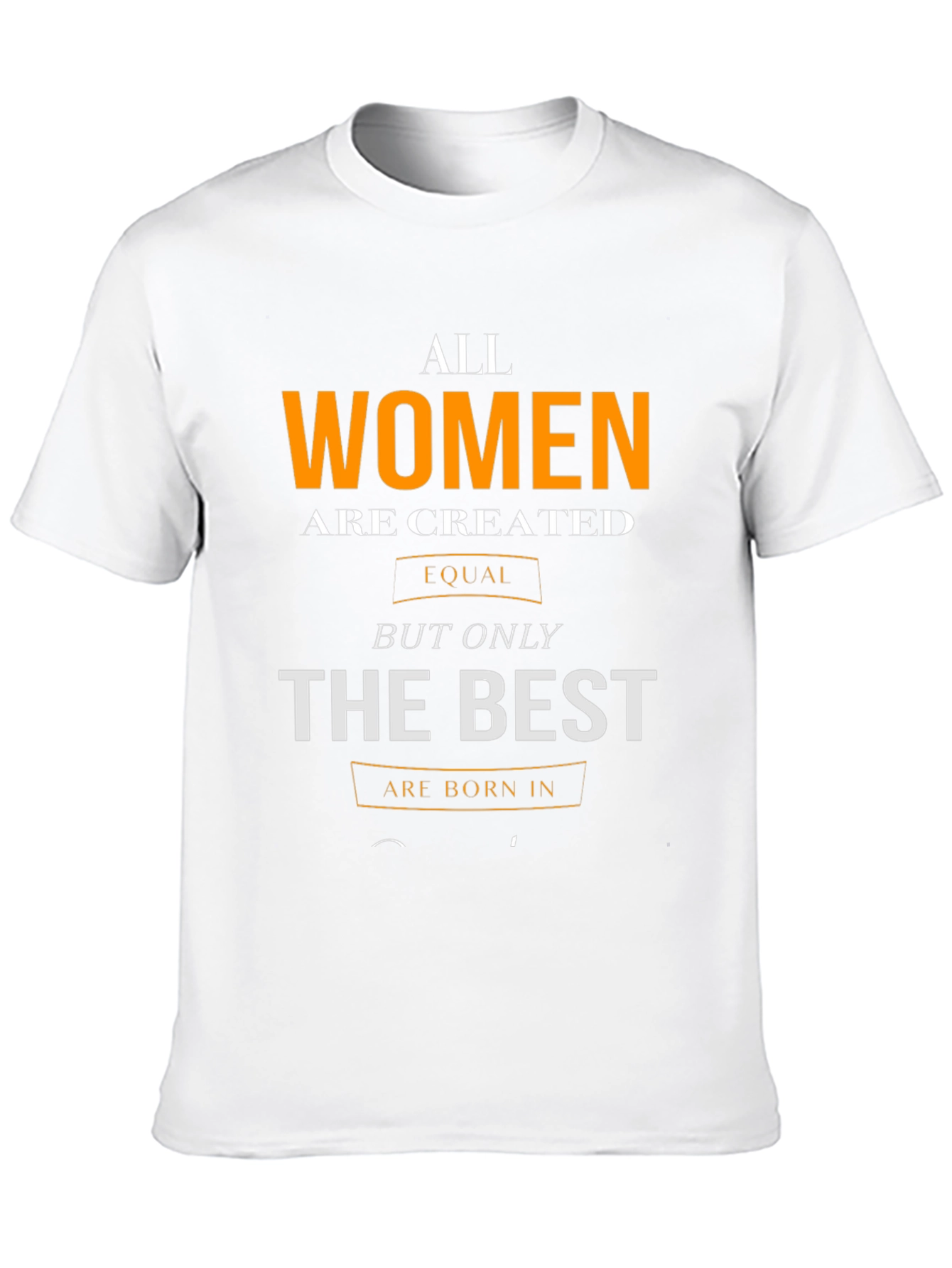 Black Women's Birthday T-Shirt - Born in [Month] view 10