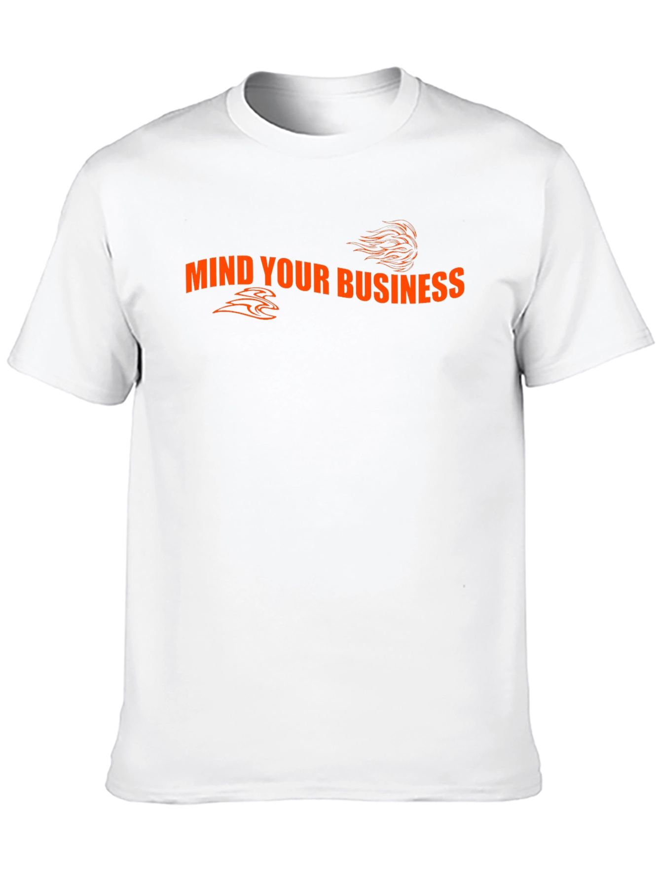 Black Mind Your Business Graphic Tee view 10