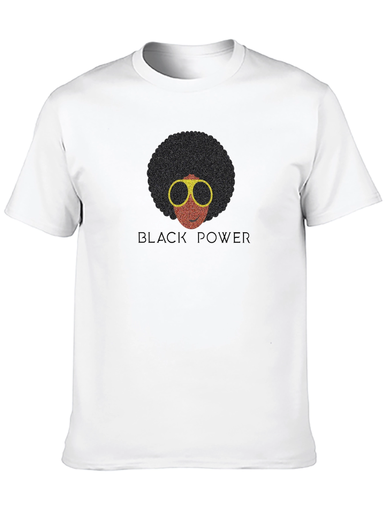 Black Power Afro T-Shirt - Retro Style - 10