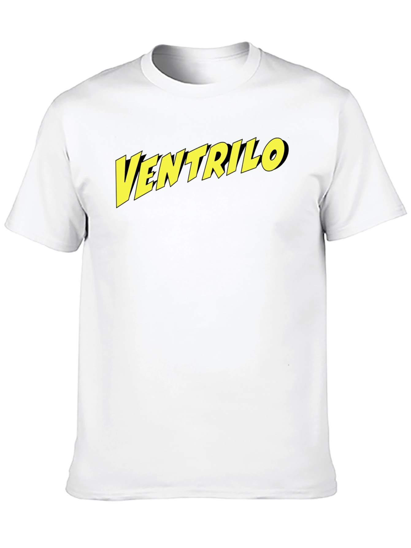 Black Ventrilo T-Shirt - Classic Graphic Tee view 10