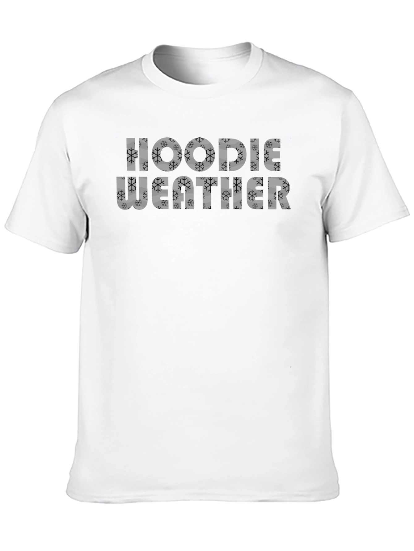 Black Hoodie Weather Graphic T-Shirt - Cozy & Stylish view 10