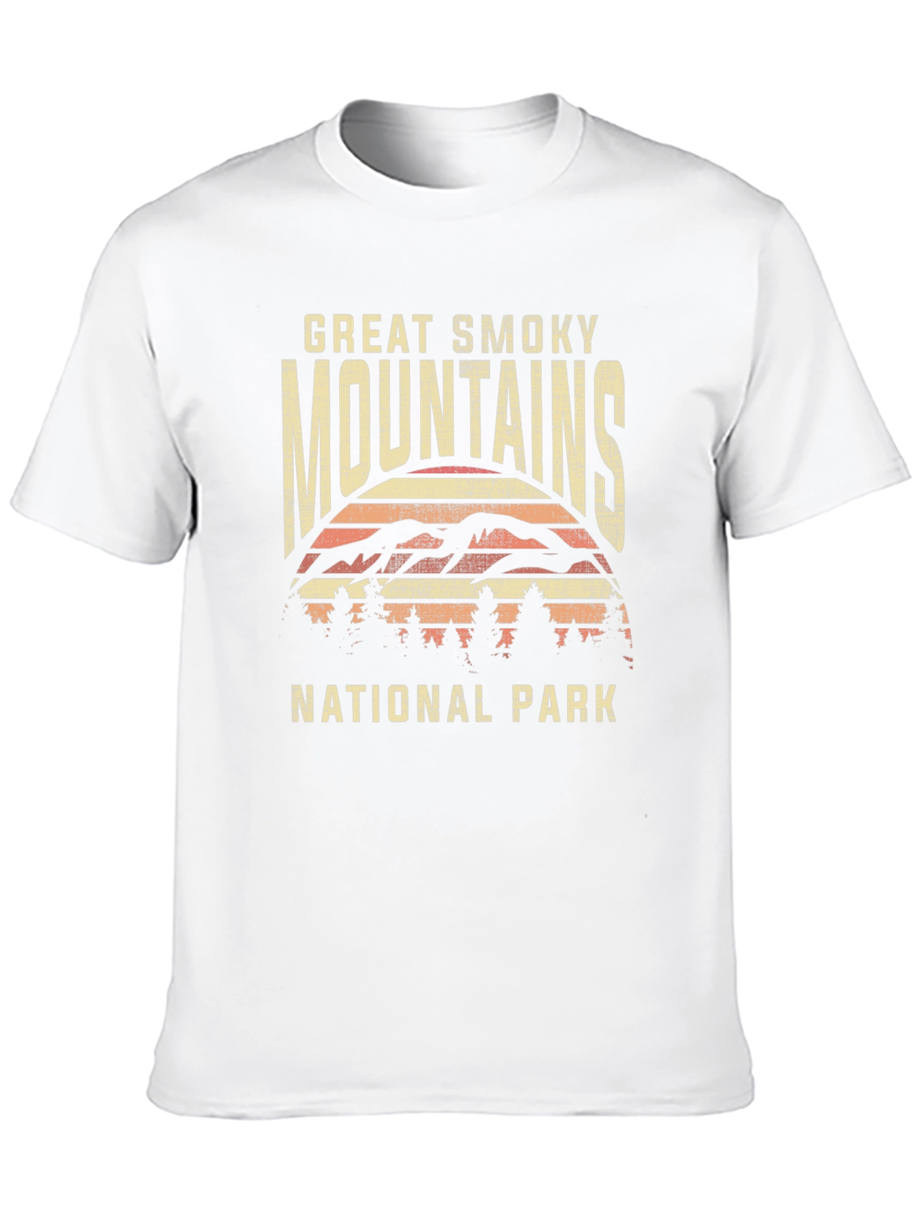 Black Great Smoky Mountains National Park T-Shirt view 10