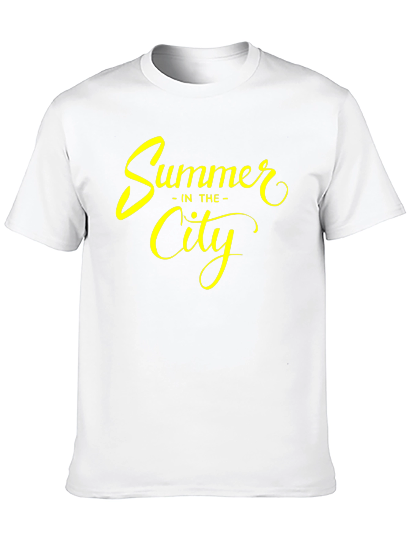 Black Summer in the City Graphic Tee - Stylish Black T-Shirt view 10