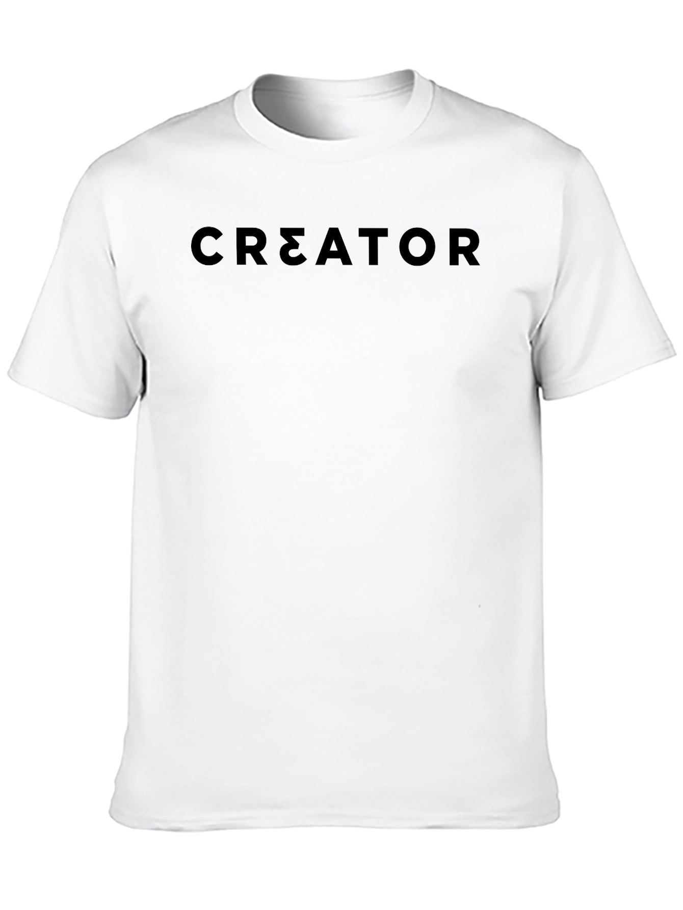 Black Creator Black T-Shirt - Minimalist Design view 10