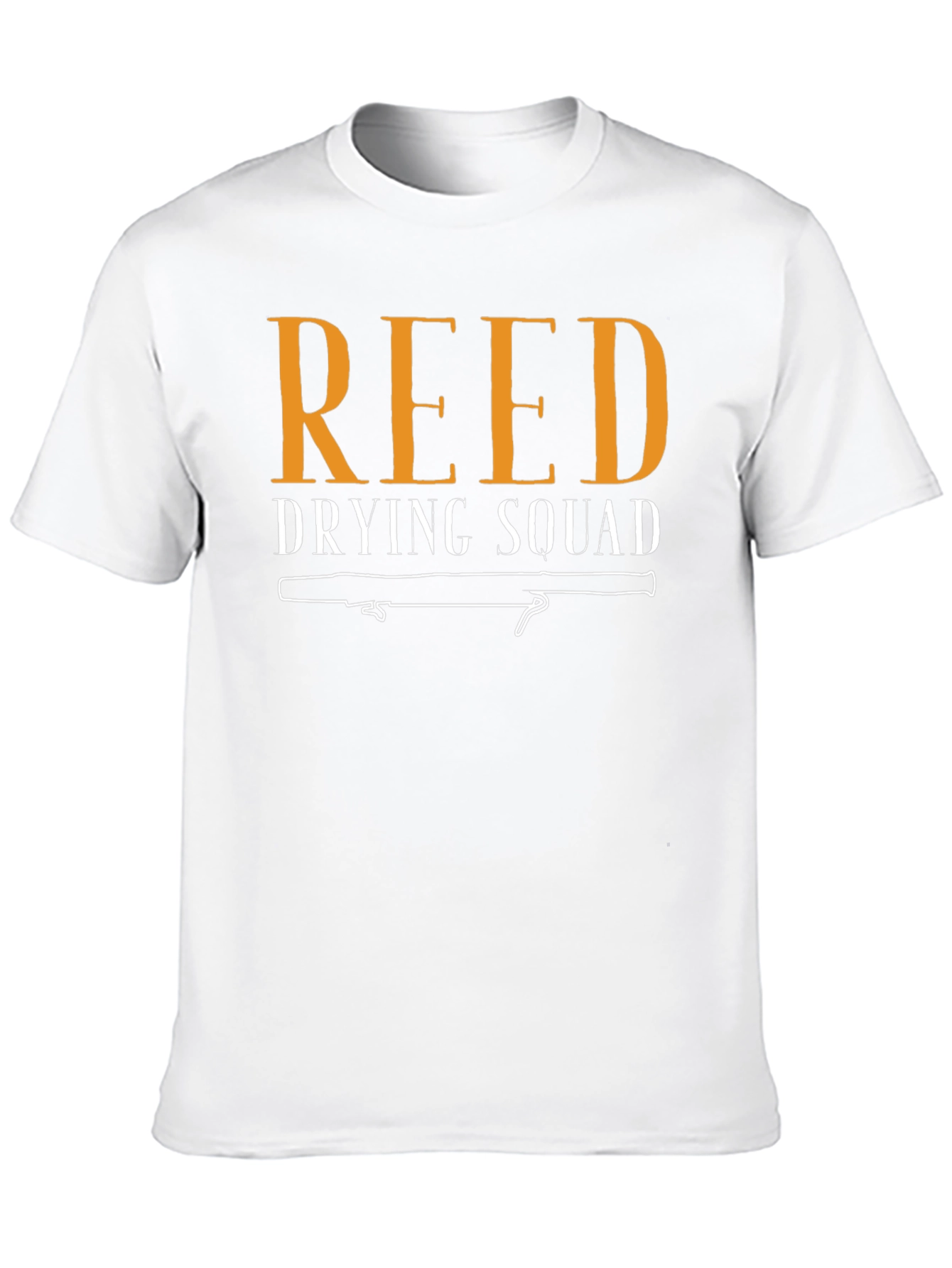 Black Reed Drying Squad T-Shirt - Musician Humor view 10