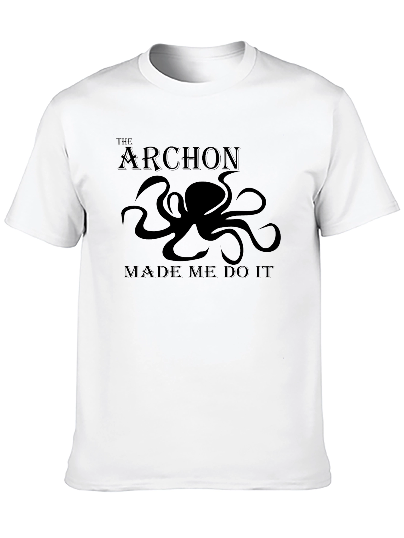 Black The Archon Made Me Do It Graphic Tee view 10