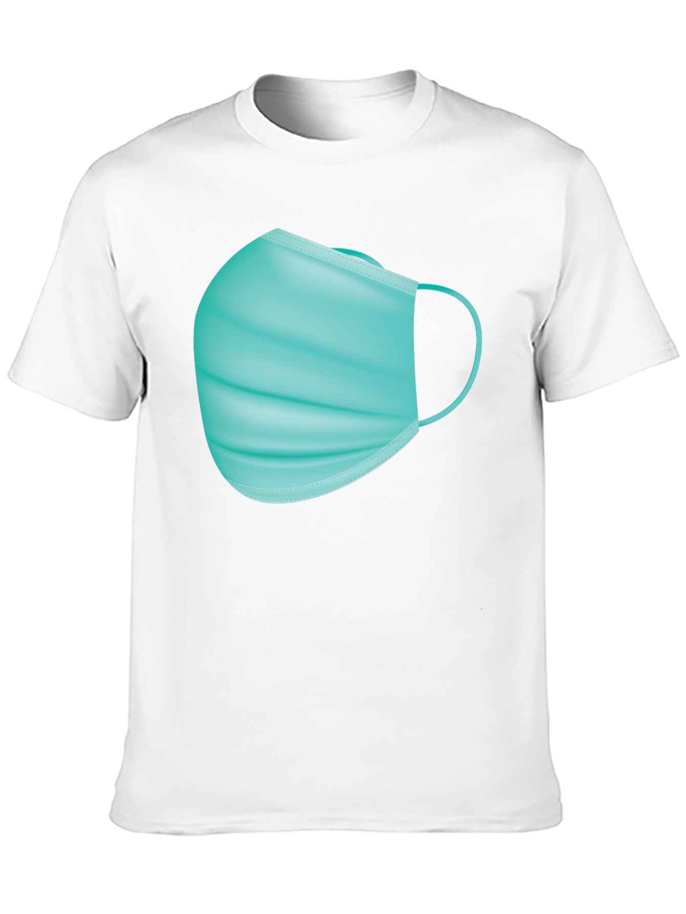 Black Mask T-Shirt - Stay Safe in Style view 10