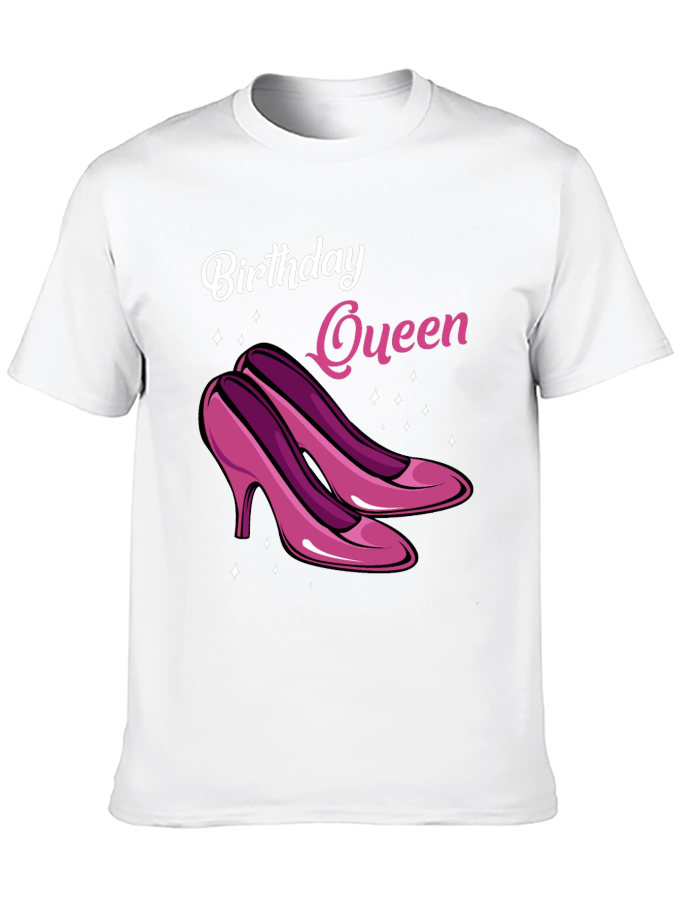 Black Birthday Queen Graphic Tee view 10