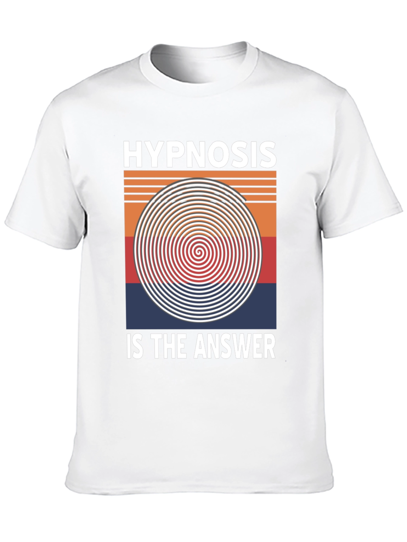 Black Hypnosis Is The Answer T-Shirt view 10
