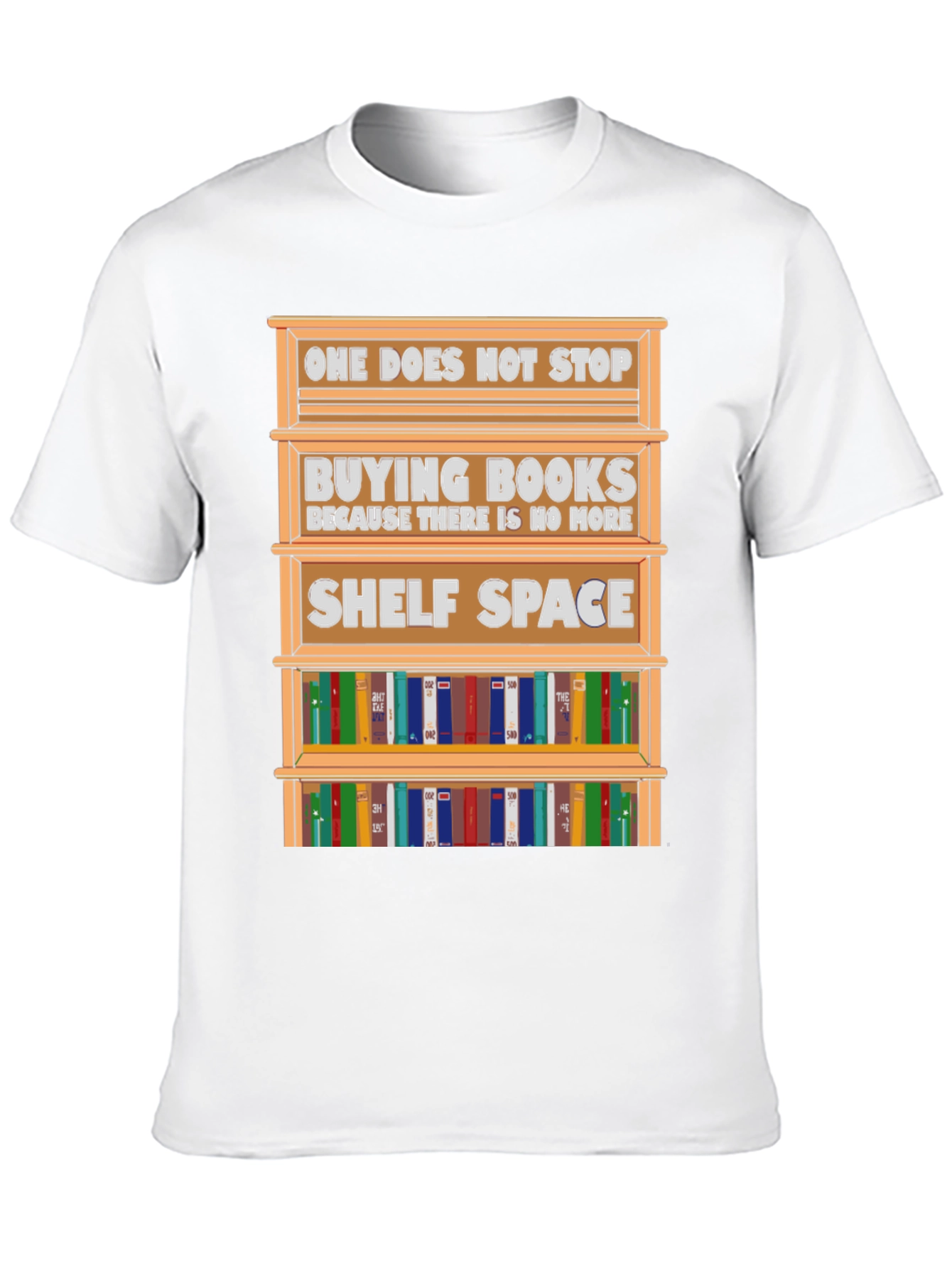 Black Book Lover T-Shirt: One Does Not Stop Buying view 10