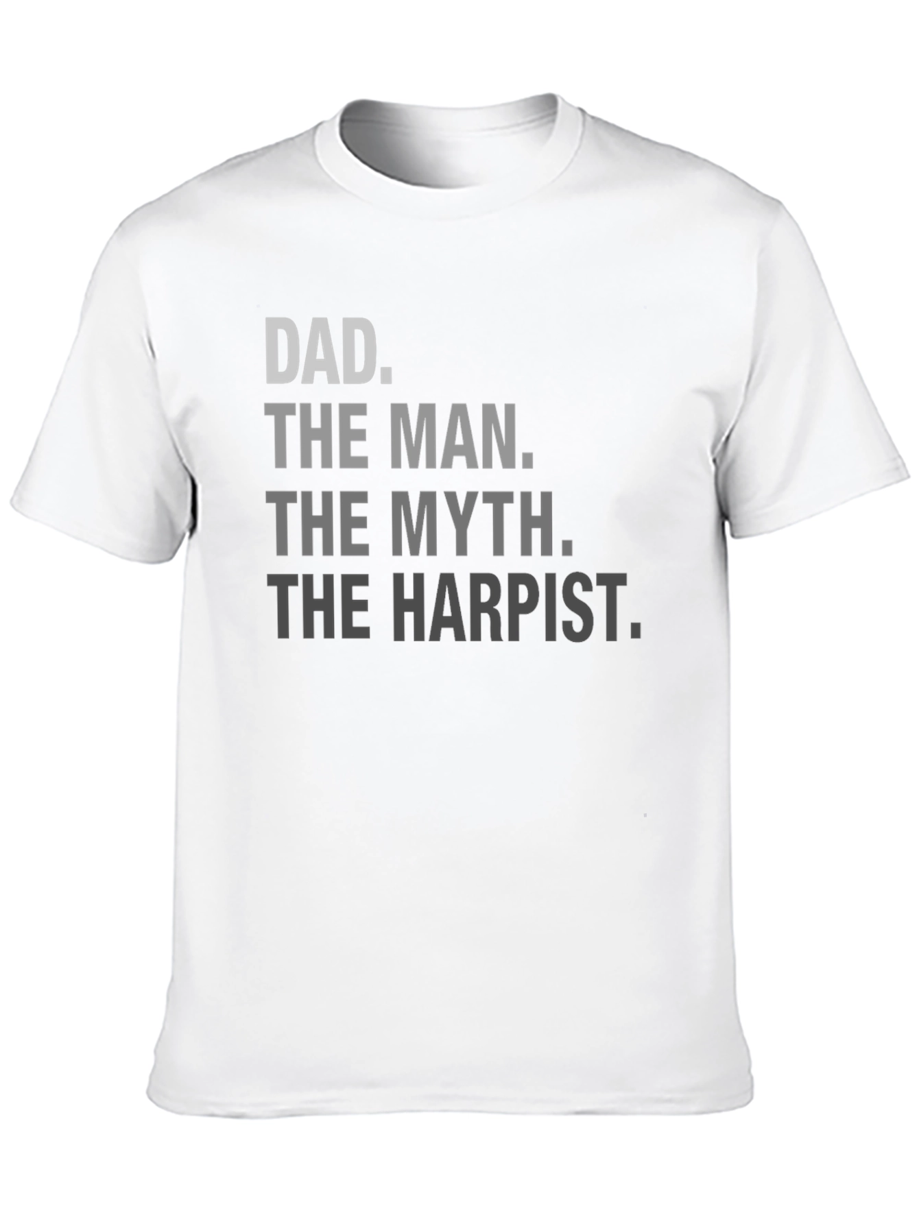 Black Dad. The Man. The Myth. T-Shirt view 10