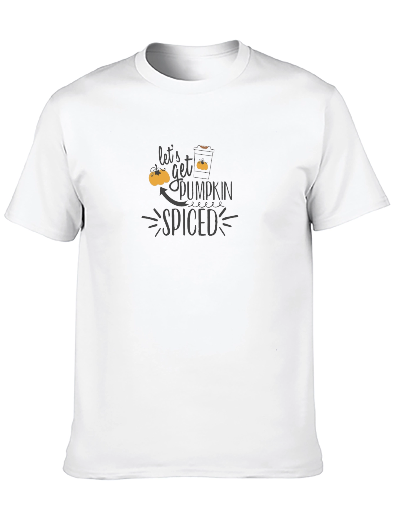 Let's Get Pumpkin Spiced T-Shirt - Autumn Comfort - 10