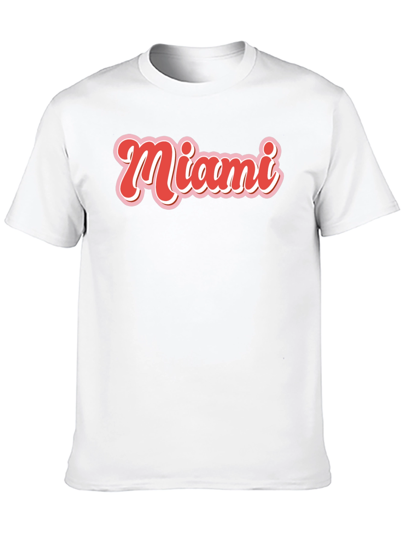 Black Miami Retro Graphic T-Shirt view 10